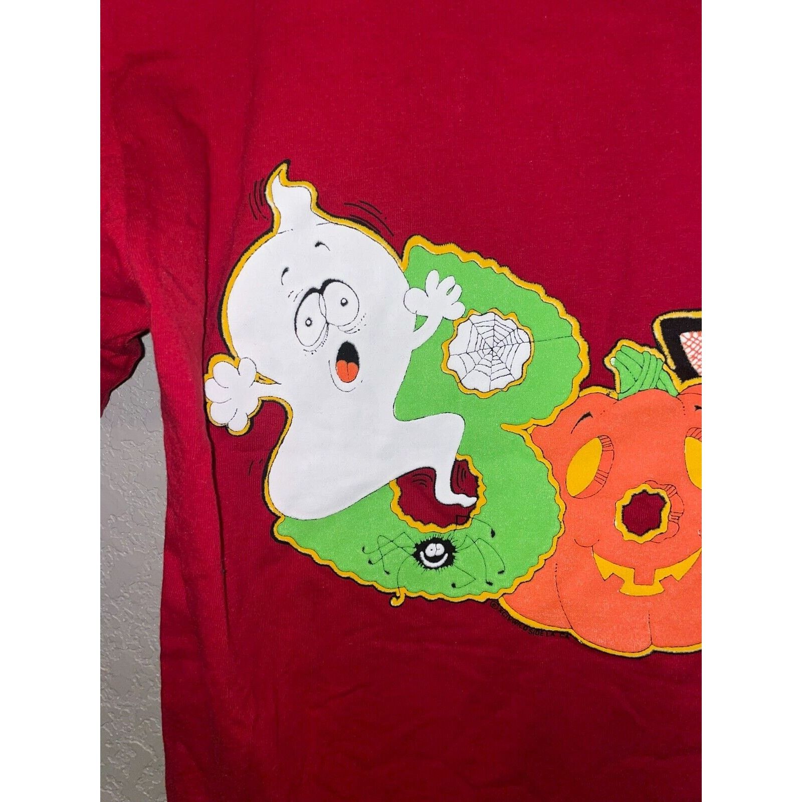 Jerzees Vintage Test Print Shirt Family Reunion Boo Halloween Tee M Size US M / EU 48-50 / 2 - 6 Thumbnail