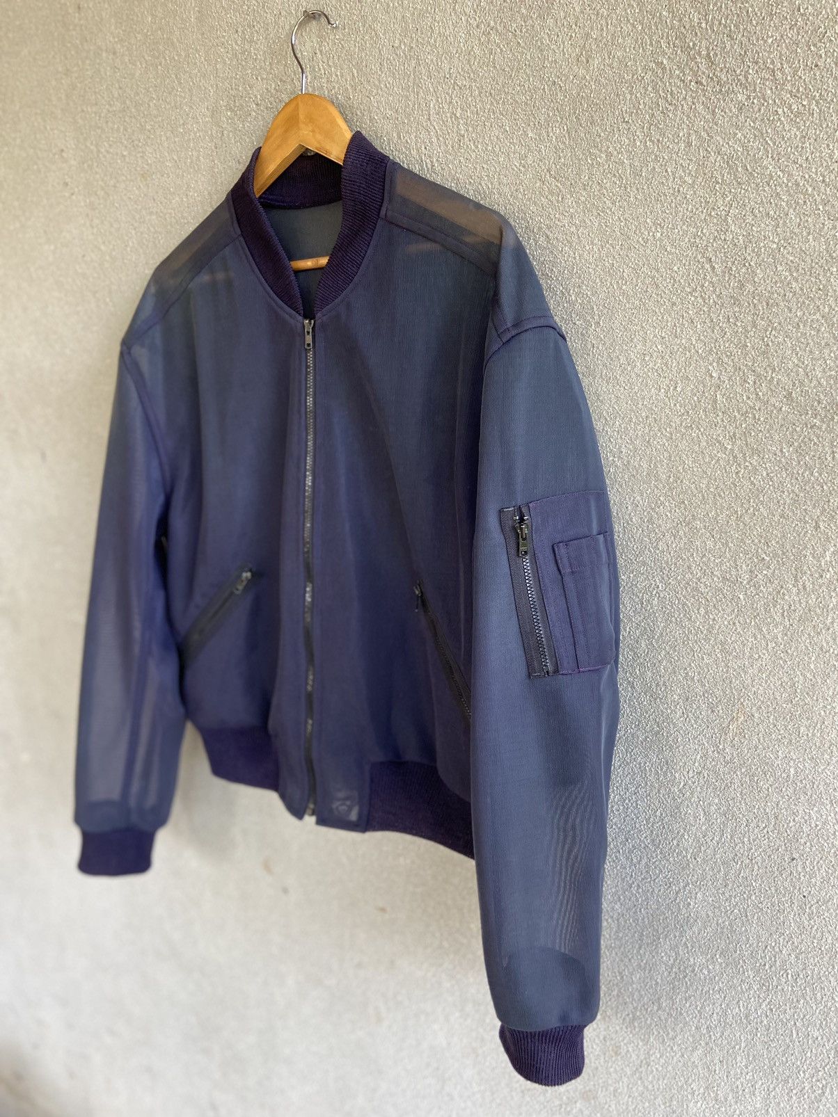 Yoshiyuki Konishi Ficce YOSHIYUKI KONISHI mesh bomber jacket Size US M / EU 48-50 / 2 - 4 Thumbnail