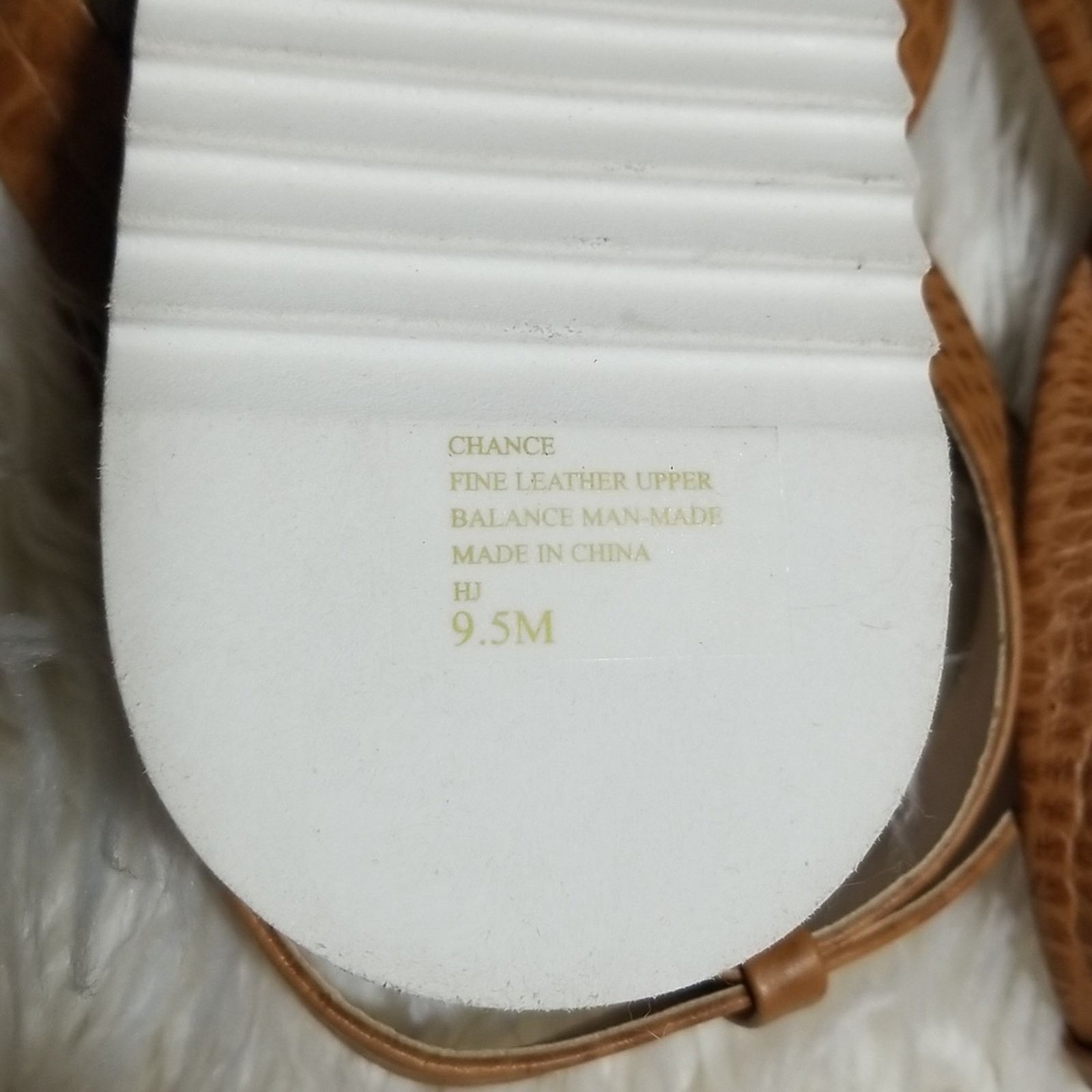 Other Charles David Chance Sandal Reptile Embossed Brown Leather Size US 9.5 / IT 39.5 - 6 Thumbnail