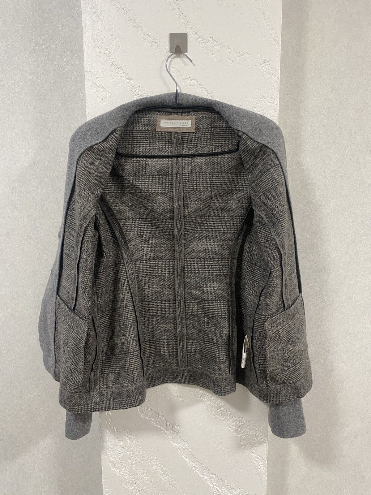 Fabiana Filippi Fabiana Filippi Wool Cashmere Luxury Blazer Size: 44/M Size M / US 6-8 / IT 42-44 - 6 Thumbnail