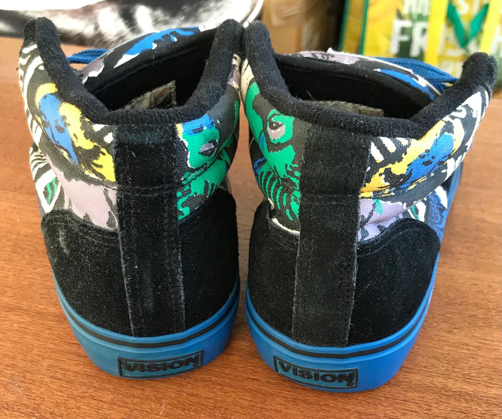 Vision Streetwear Vision Street Wear * Rare * NOS *Sk8 Old Skool * Hi-Topss ! Size US 9 / EU 42 - 6 Thumbnail