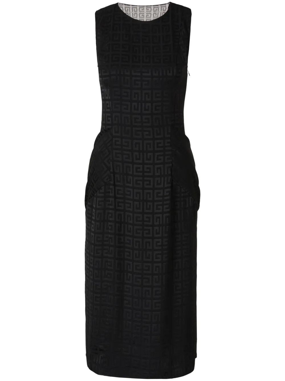 o1y0925 Elegant Midi Dress in Black