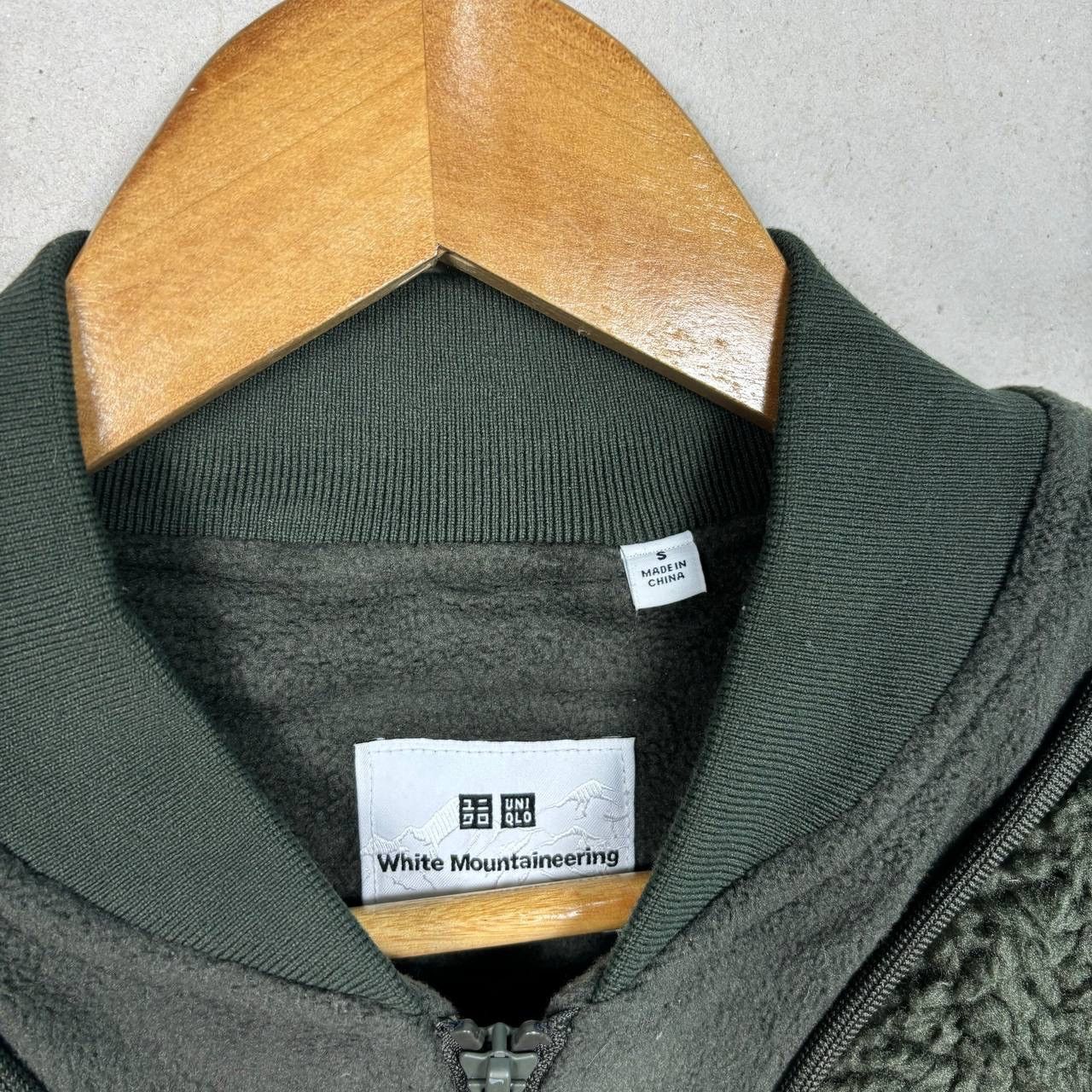 Uniqlo × White Mountaineering White Mountaineering x Uniqlo Boa Fleece Green Jacket Size US S / EU 44-46 / 1 - 4 Thumbnail