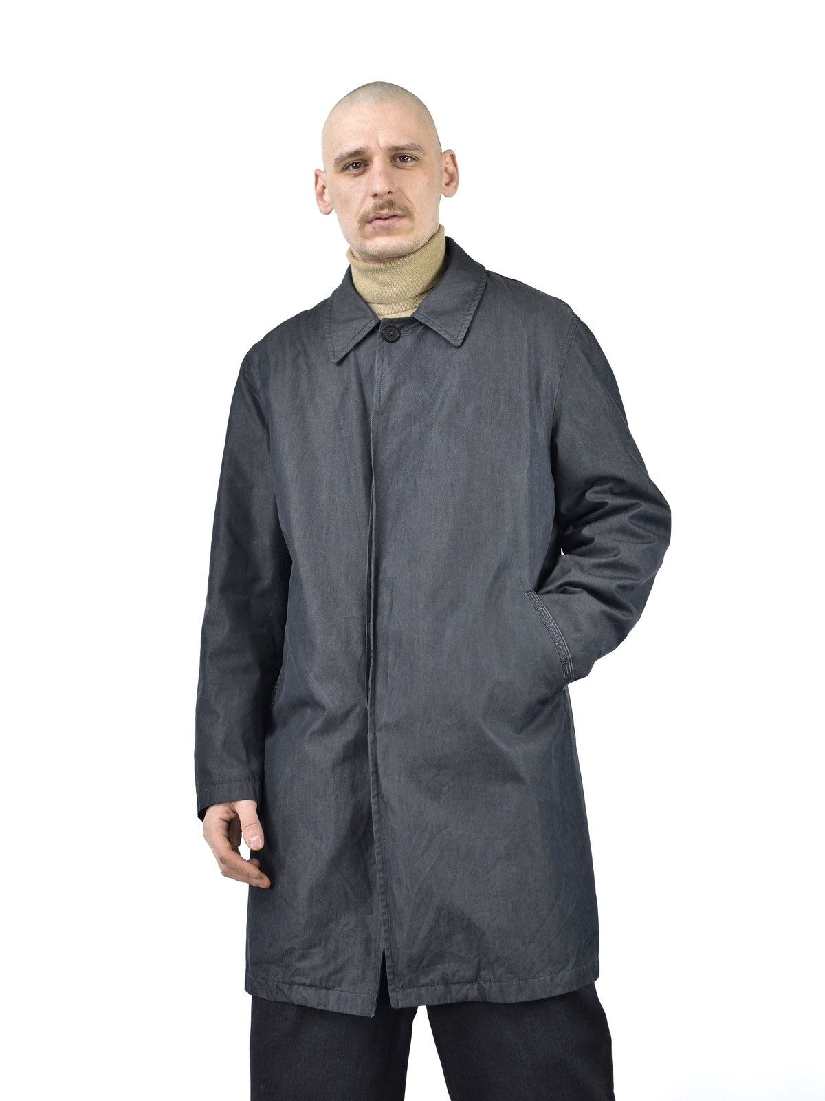 Versace Vintage Versace V2 Trench Coat Size M - L 50 Size US M / EU 48-50 / 2 - 12 Thumbnail