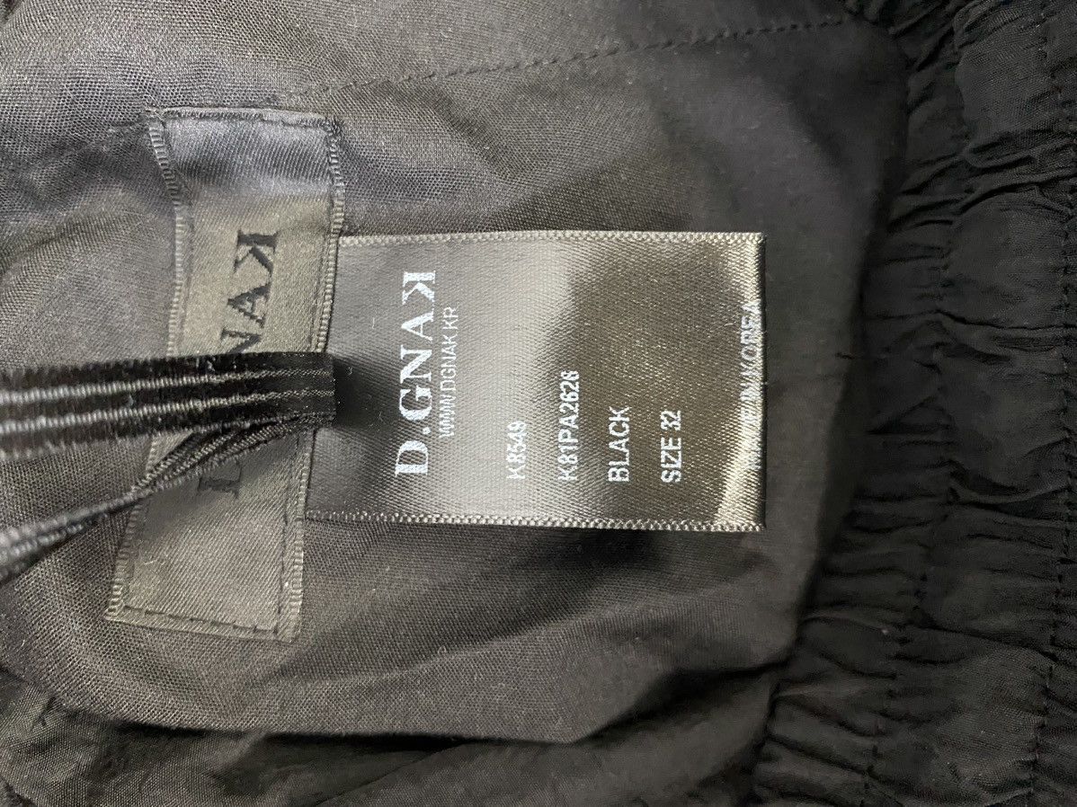D.Gnak By Kang.D × Japanese Brand DGNAK Black Tactical Drawstring Pants | Size 32 Size US 32 / EU 48 - 7 Thumbnail