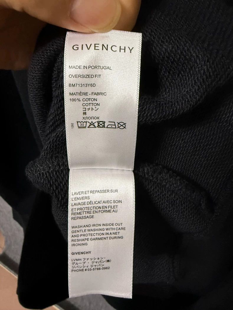 Givenchy Givenchy Runway Loose Half-Zip Hooded Sweatshirt Jacket Size US XL / EU 56 / 4 - 7 Thumbnail