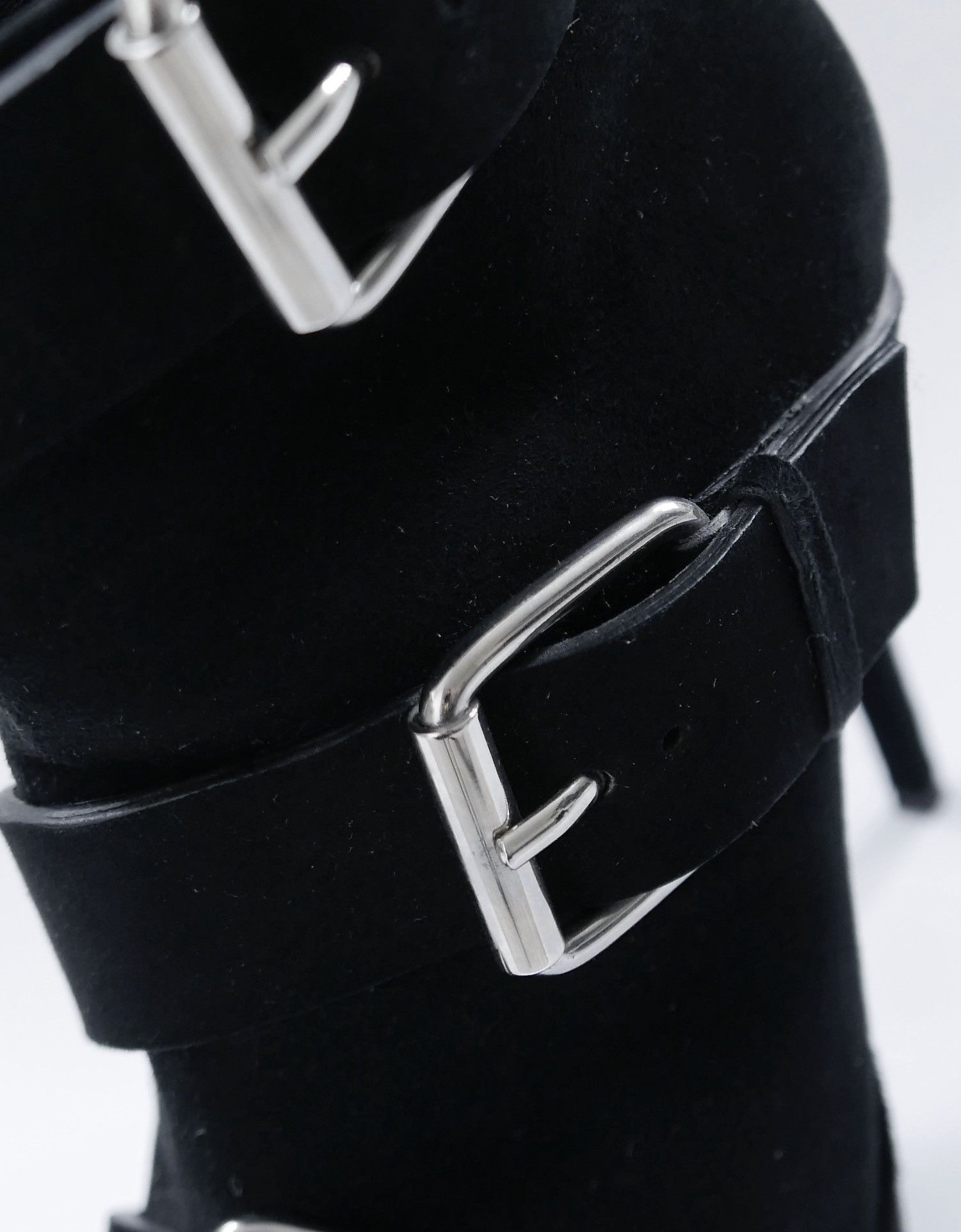 Giuseppe Zanotti Giuseppe Zanotti Emy Buckle Detail Platform Ankle Boots Size US 6.5 / IT 36.5 - 4 Thumbnail