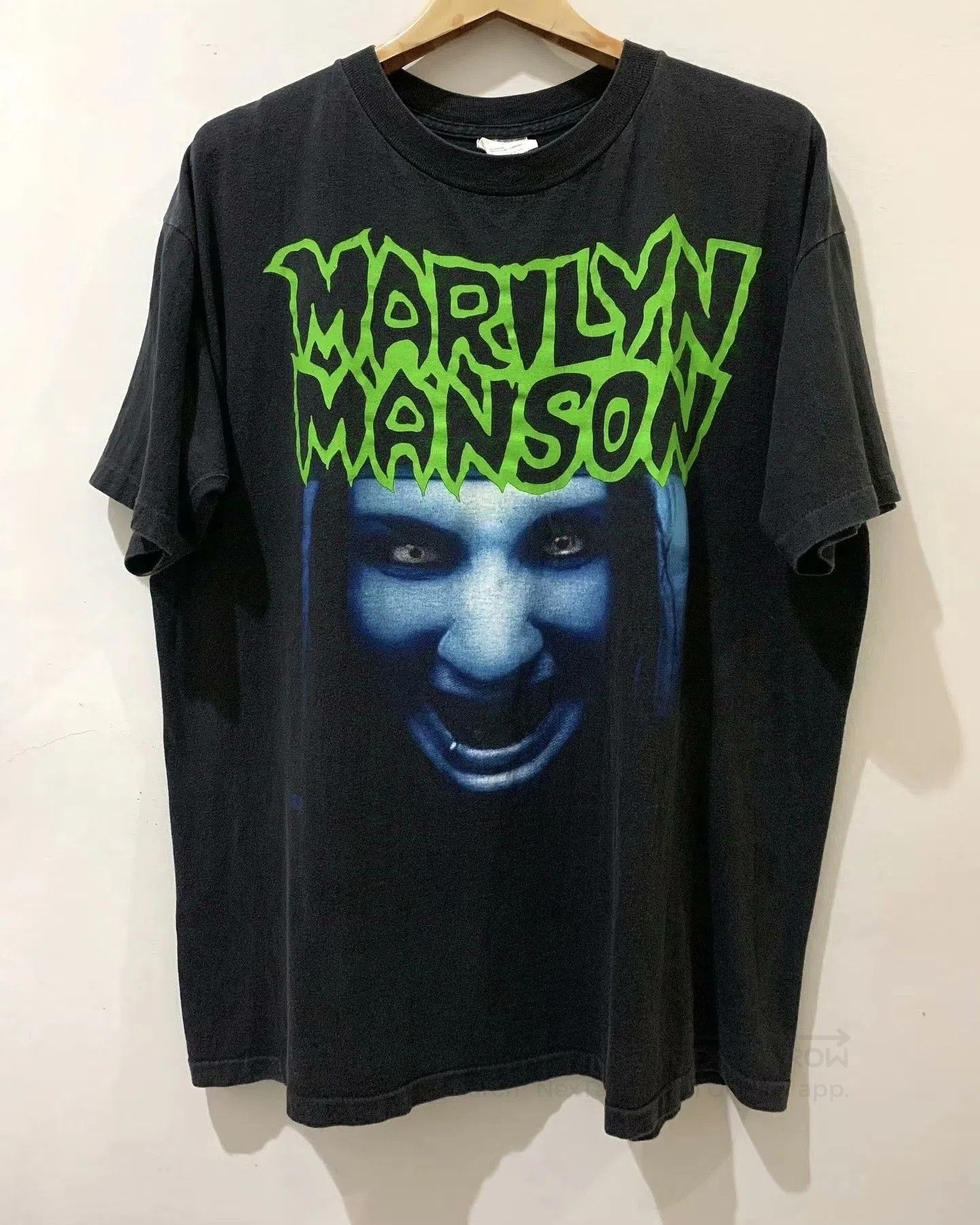 Marilyn Manson Marilyn Manson Green Ghost Vintage T. Size US M / EU 48-50 / 2 - 1 Thumbnail
