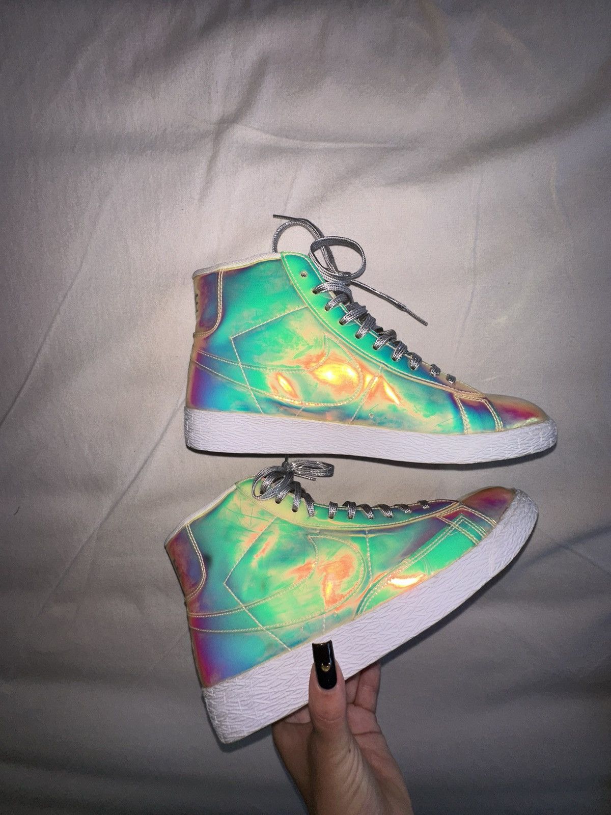 Nike Nike blazer iridescent holographic chameleon Size US 7.5 / IT 37.5 - 10 Thumbnail