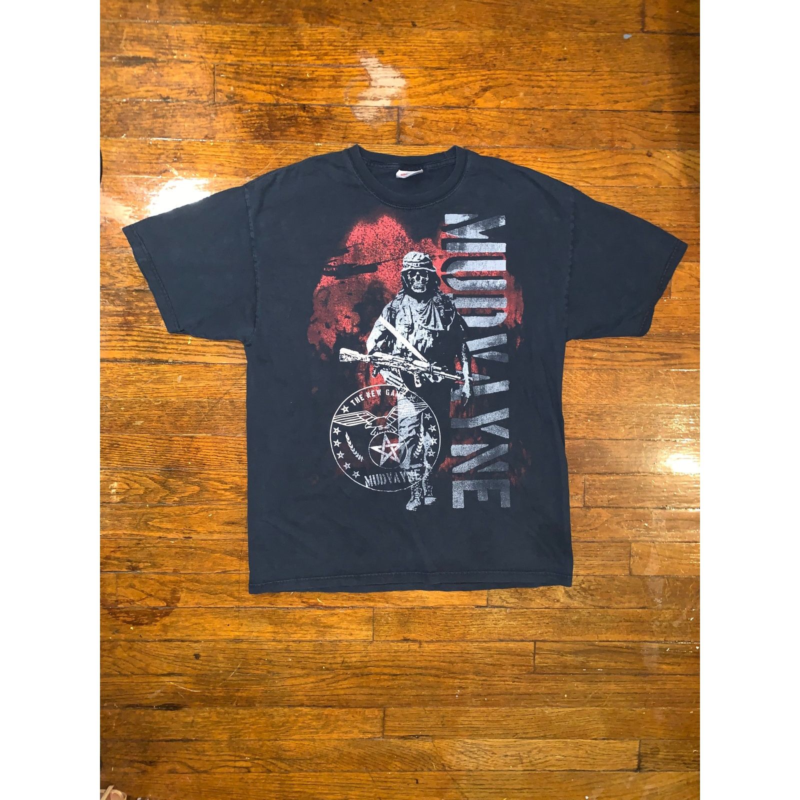Band Tees × Other × Vintage Mudvayne The New Game Band T Shirt Large Hanes Nu Metal Tour Size US L / EU 52-54 / 3 - 4 Thumbnail