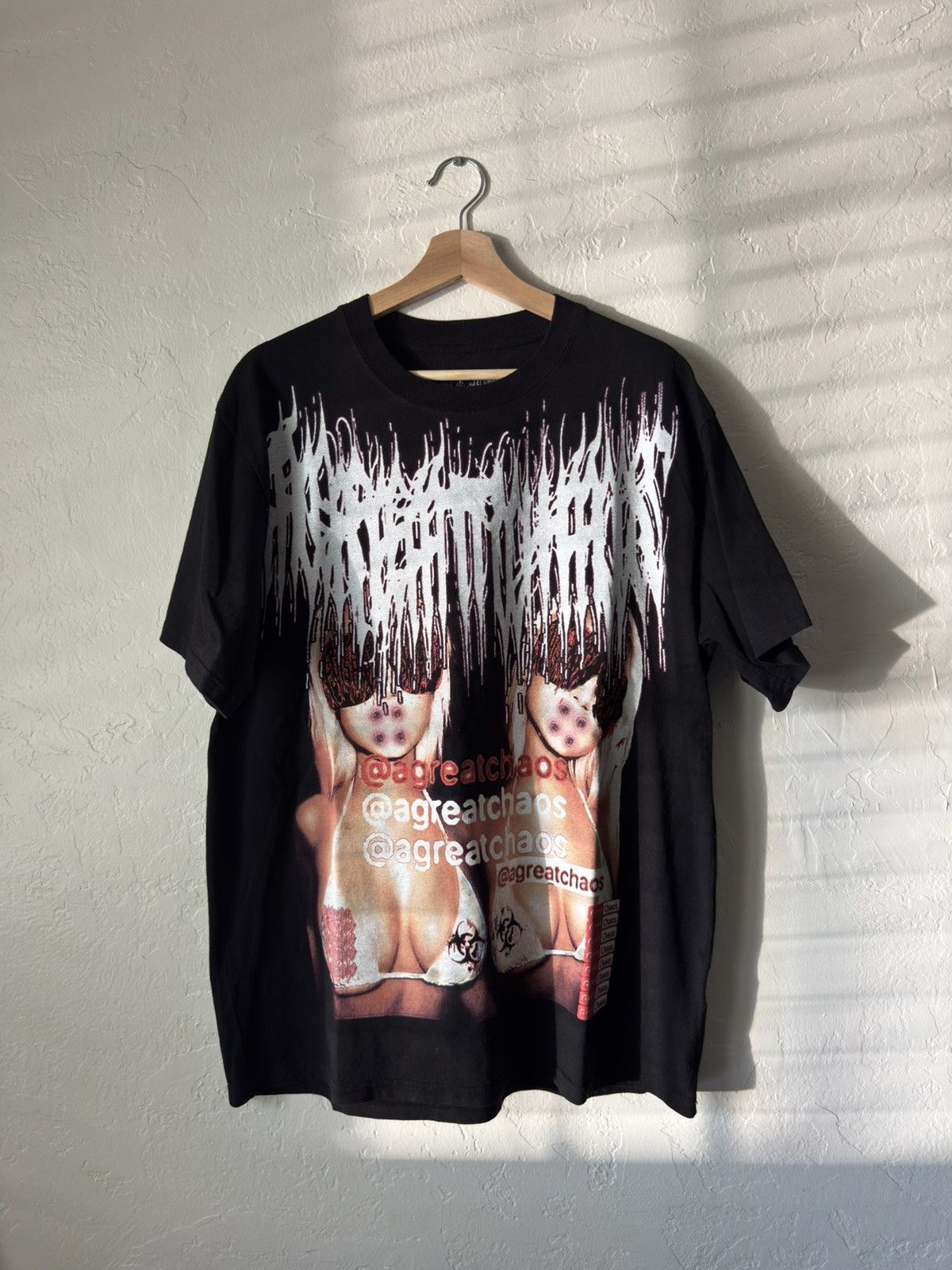 Ken Carson Ken Carson A Great Chaos Merch Tee Size US L / EU 52-54 / 3 - 1 Thumbnail