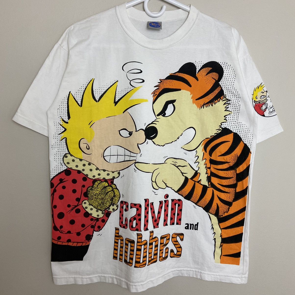 Calvin & Hobbes Snow Fight Tee