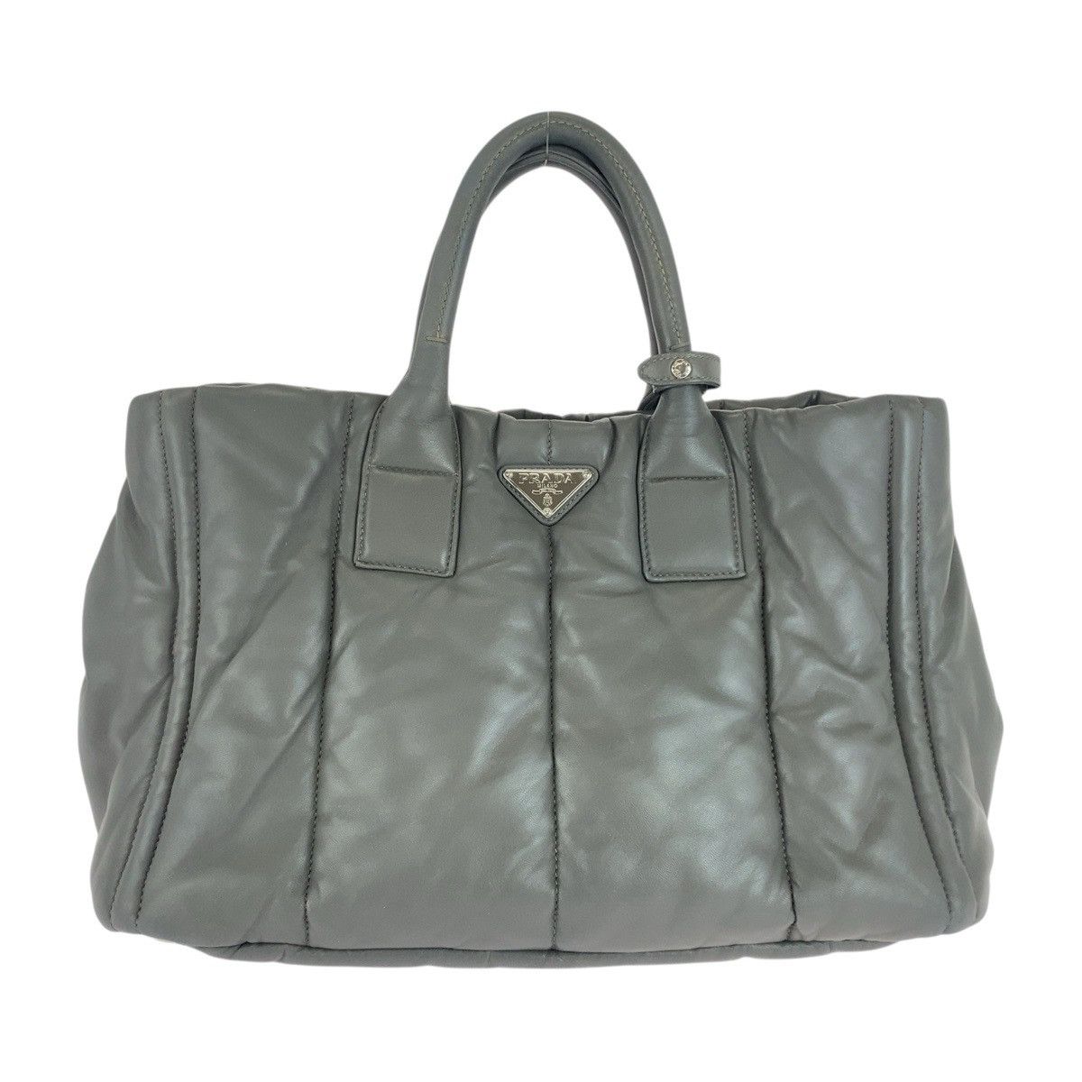 Prada Prada Prada Nappa Bomber Leather Handbag Leather Handbag DUTY FREE for USA Size ONE SIZE - 1 Thumbnail