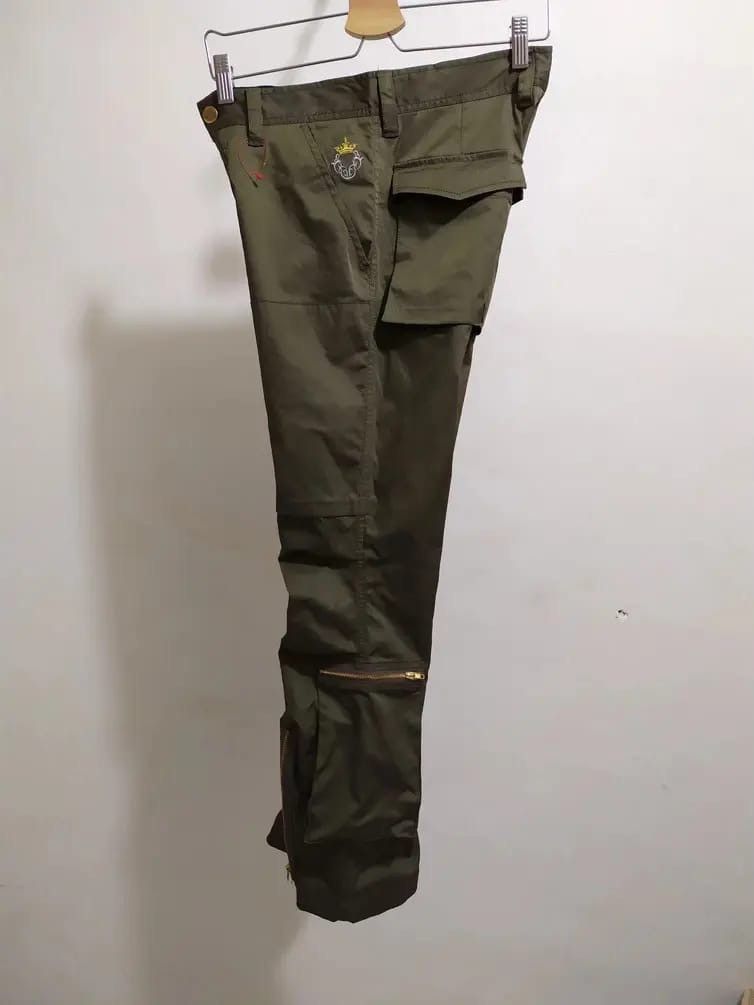 Japanese Brand VAROSH Japan Multi Pocket CargoTactical Utility olive Pants Size US 28 / EU 44 - 10 Thumbnail