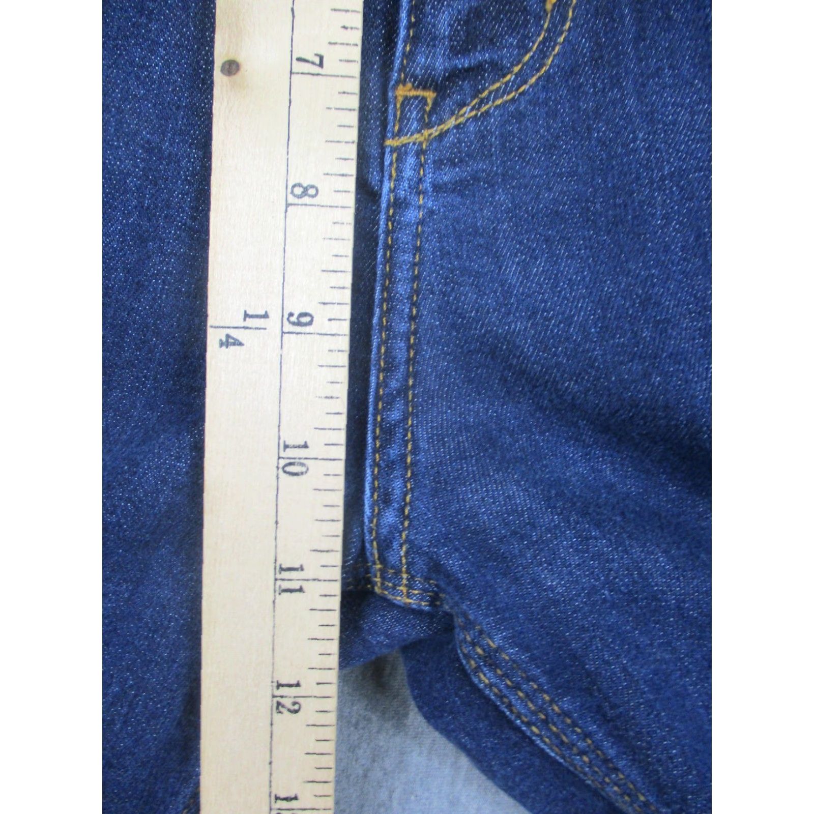 DUER DUER Jeans Mens 34x32 Dark Blue L2X Performance Denim Straight Leg Stretch Size US 34 / EU 50 - 6 Thumbnail