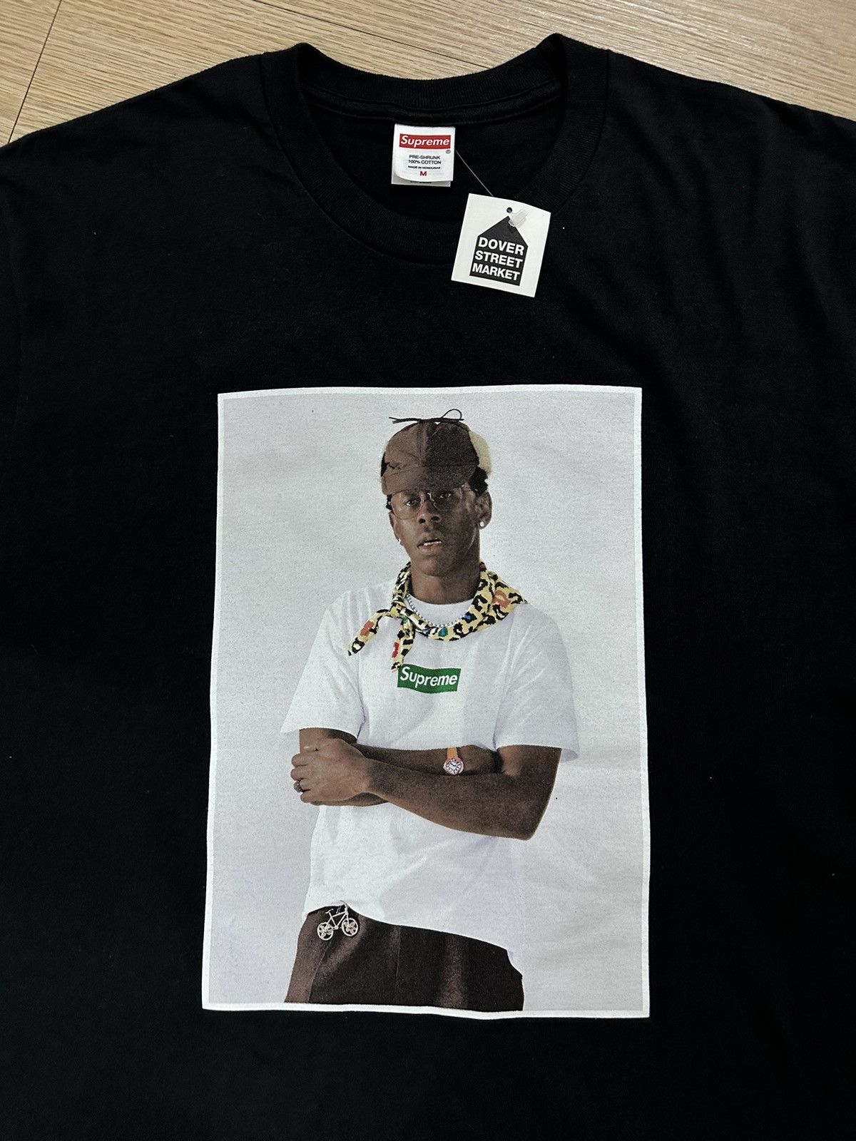 Supreme × Tyler The Creator Supreme Tyler The Creator Photo Tee Size M Black Size US M / EU 48-50 / 2 - 3 Thumbnail