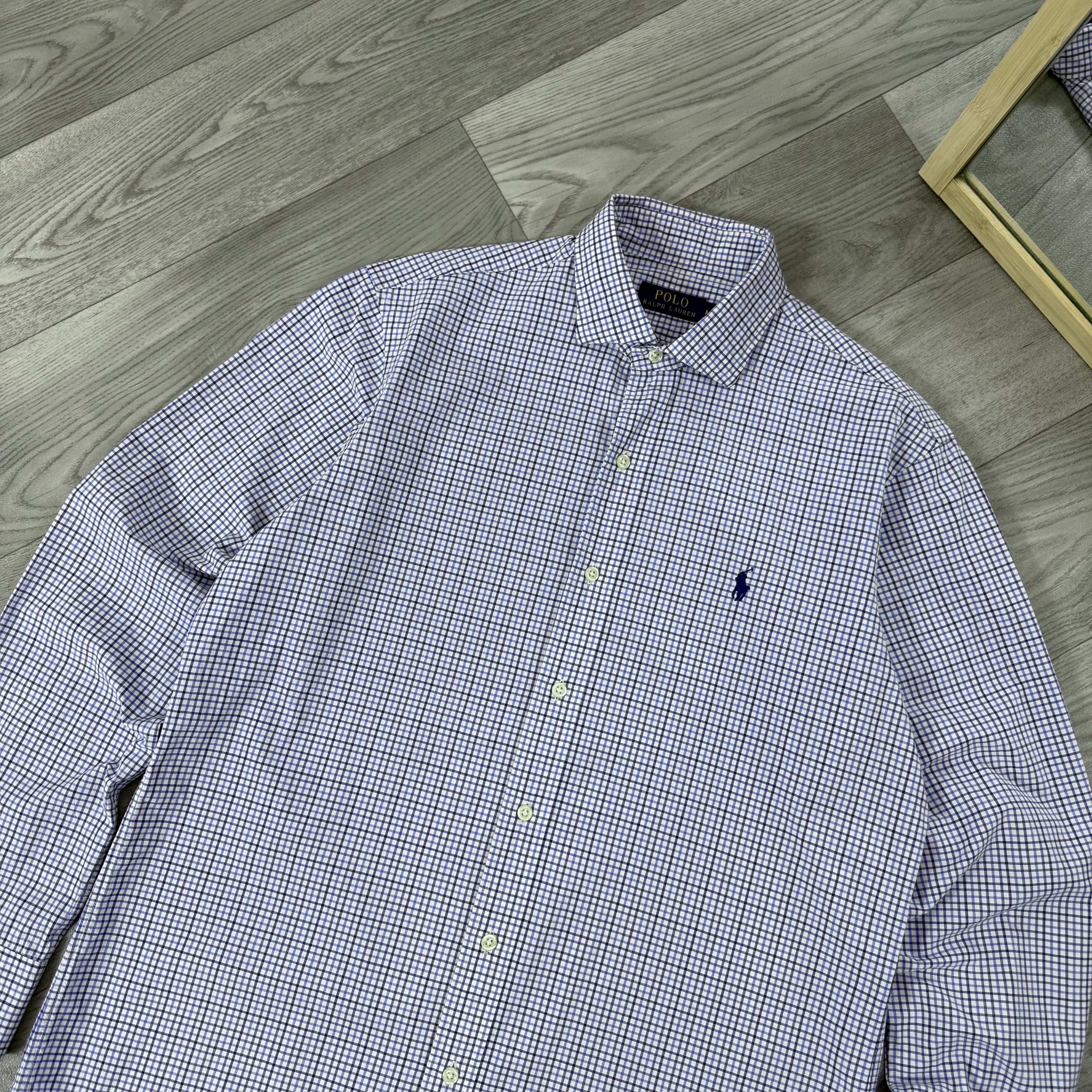 Polo Ralph Lauren Vintage Polo Ralph Lauren Check Button Up Longsleeve Shirt Size US M / EU 48-50 / 2 - 6 Thumbnail