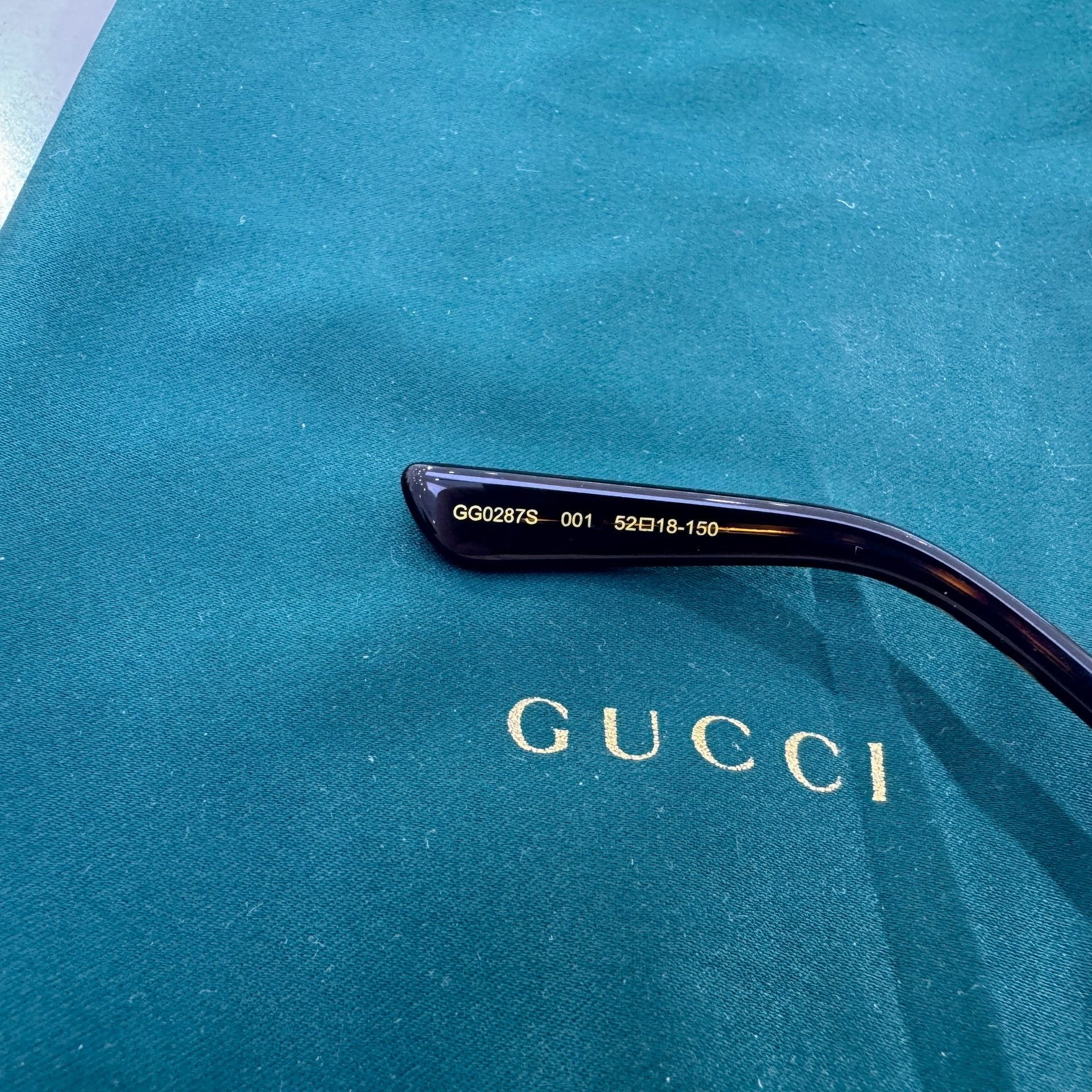Gucci GUCCI Gucci gray pilot metal frame square frame square fram Size ONE SIZE - 4 Thumbnail