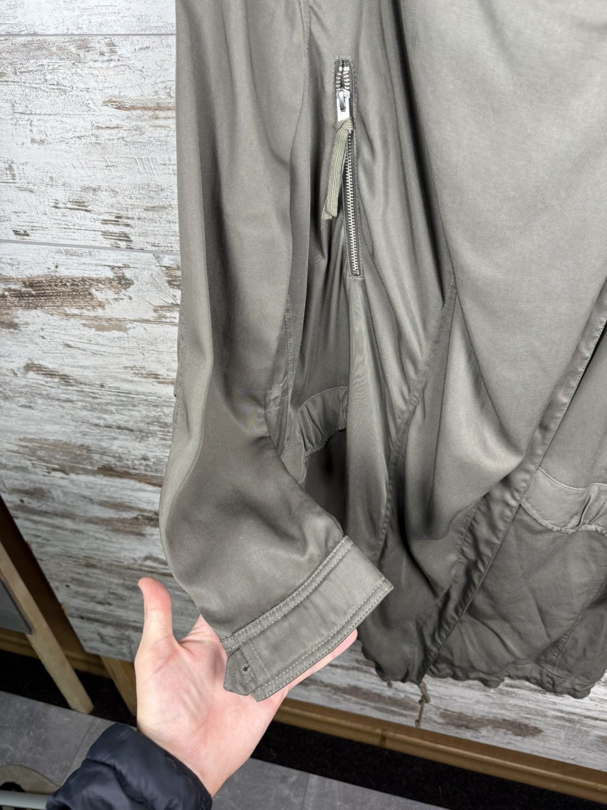 Allsaints Vintage ALLSAINTS PORTERE KHAKI PARKA COAT Japanese Y2K Size L / US 10 / IT 46 - 3 Thumbnail