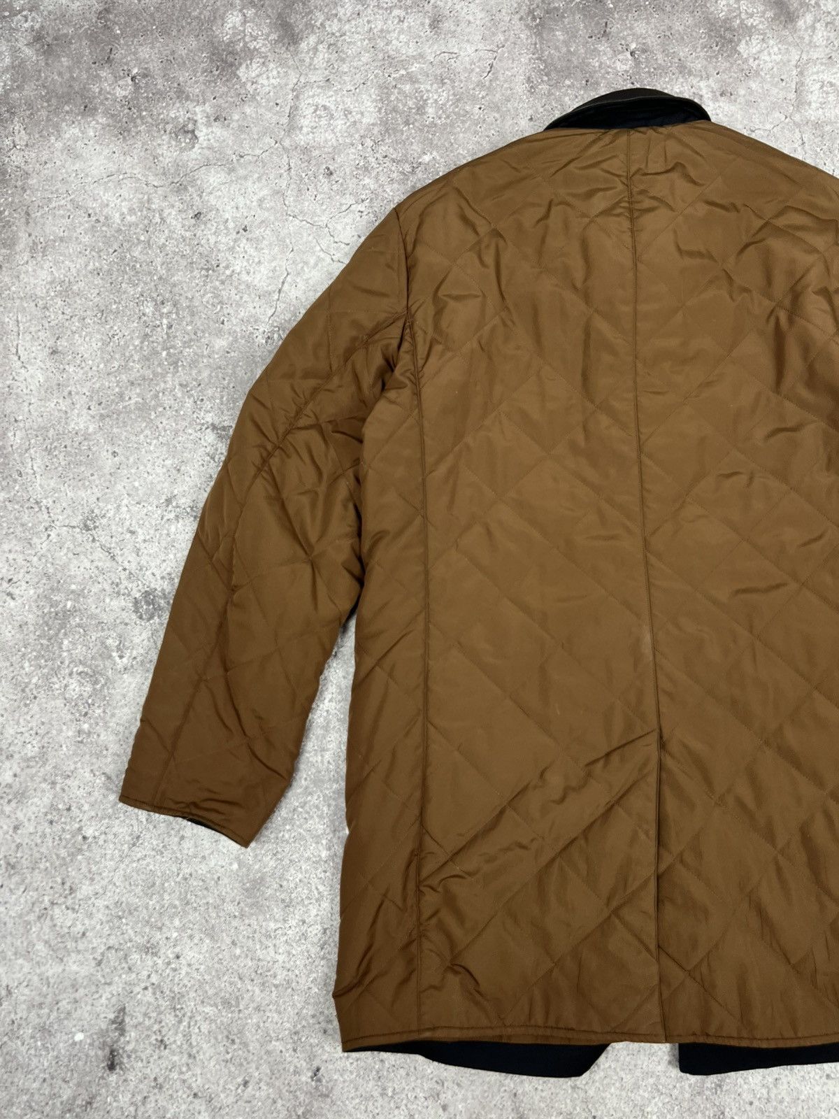 Corneliani Corneliani Reversible Coat Jacket Brown Blue Size US L / EU 52-54 / 3 - 10 Thumbnail