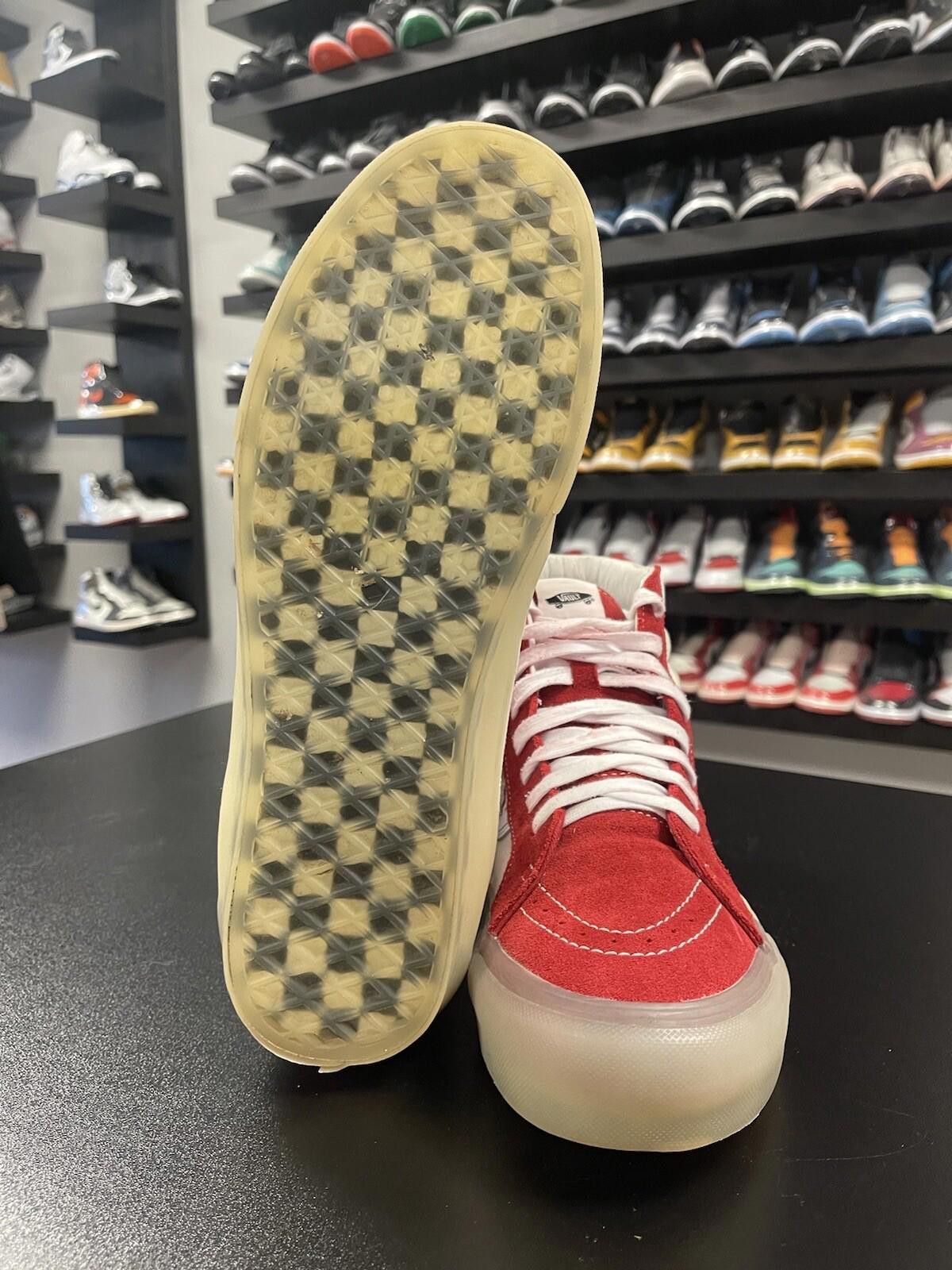Vans Size 11 - Vans Palm Angels x Sk8-Hi VLT LX 'Chili Pepper' Size US 11 / EU 44 - 10 Thumbnail