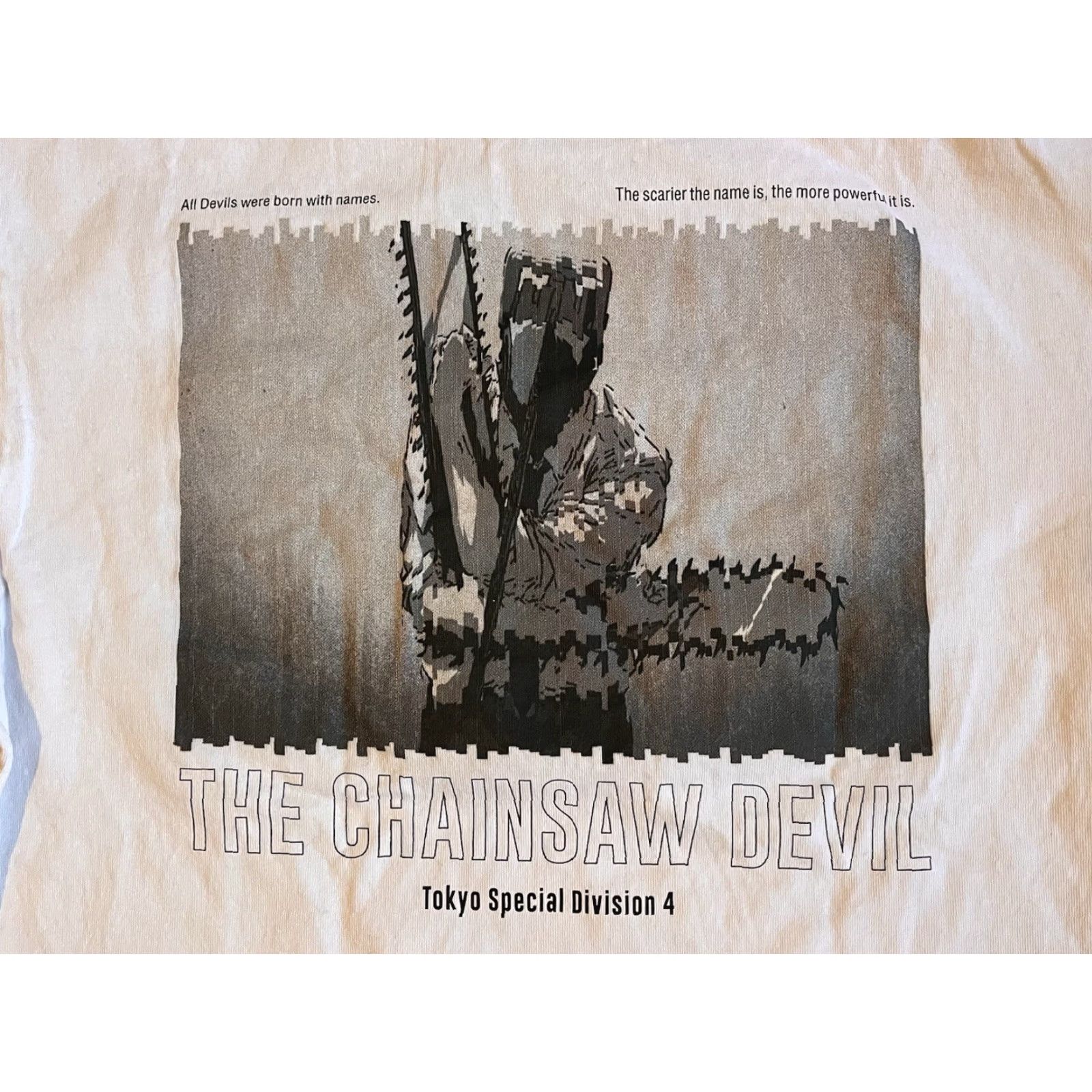 Uniqlo Uniqlo Chainsaw Man The Chainsaw Devil Kosuke Kawamura Shirt Men’s XS White Size US XS / EU 42 / 0 - 6 Thumbnail