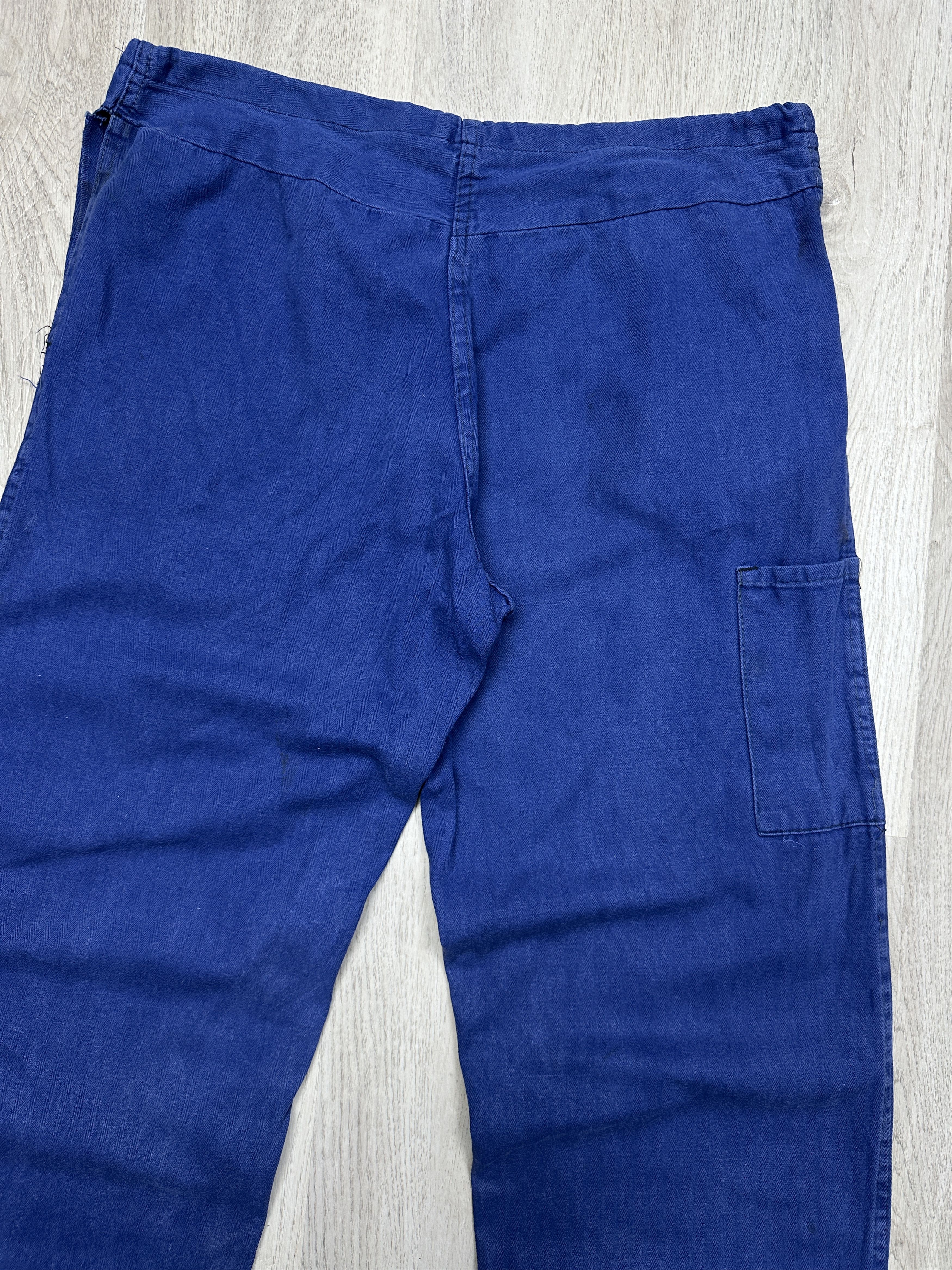 Le Laboureur Vintage Sanfor French Workwear Pants Distressed Size US 32 / EU 48 - 9 Thumbnail