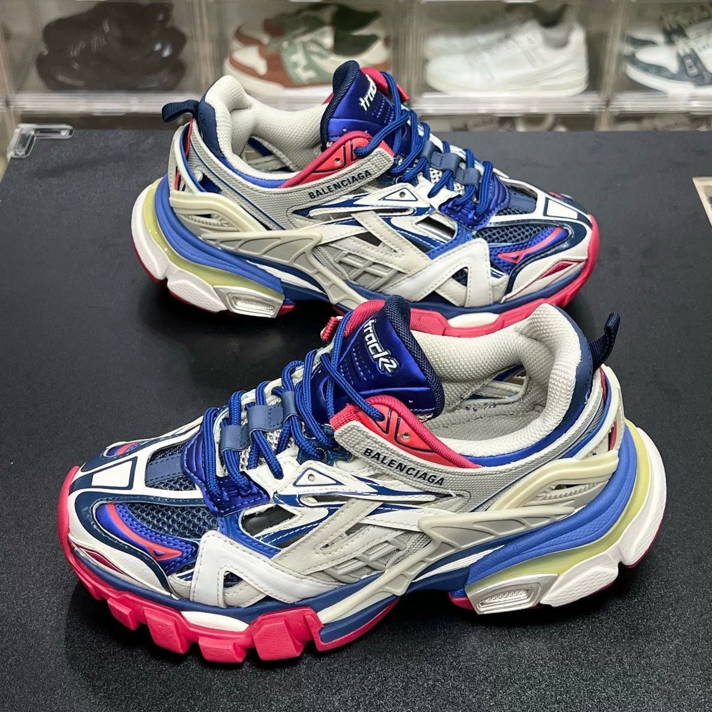 Balenciaga Balenciaga Blue Designer Casual Size US S / EU 44-46 / 1 - 1 Thumbnail
