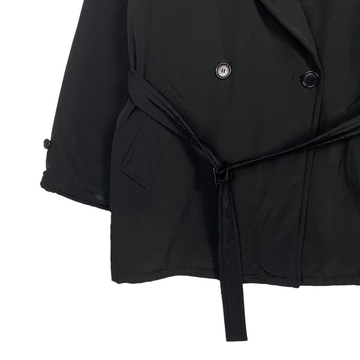 Max Mara Max Mara Double Breasted Black Jacket Size S / US 4 / IT 40 - 3 Thumbnail