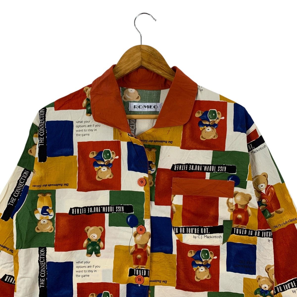 Vintage ROMEO Patchwork Overprint Design By C.J Mackintosh Parka Size US M / EU 48-50 / 2 - 3 Thumbnail