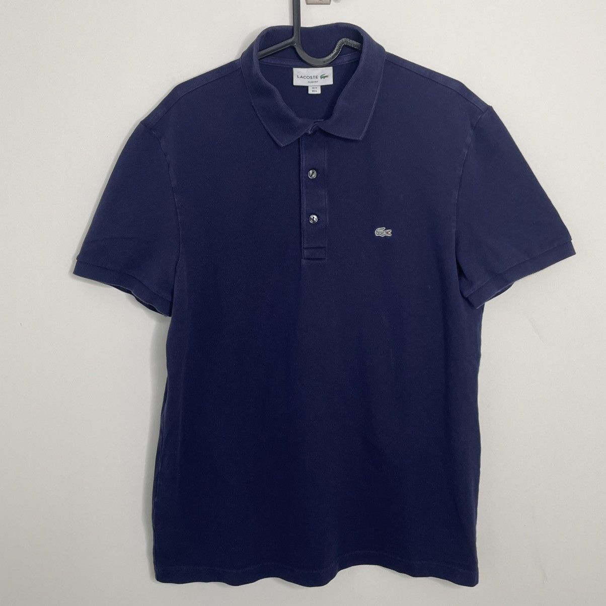 Lacoste Slim Fit Exclusive Croc Piqué Polo Size 5/L