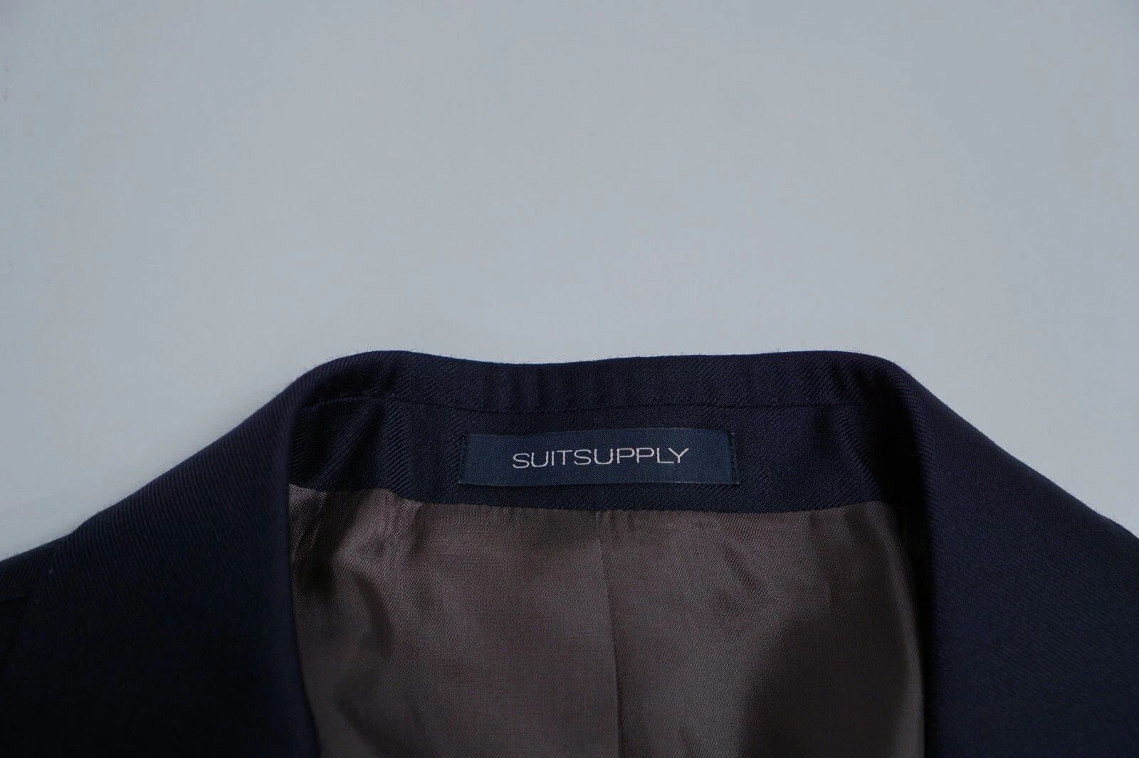 Suitsupply Men Suitsupply Blazer NapolI REDA Wool Navy Regular US44L Size 44L - 3 Thumbnail