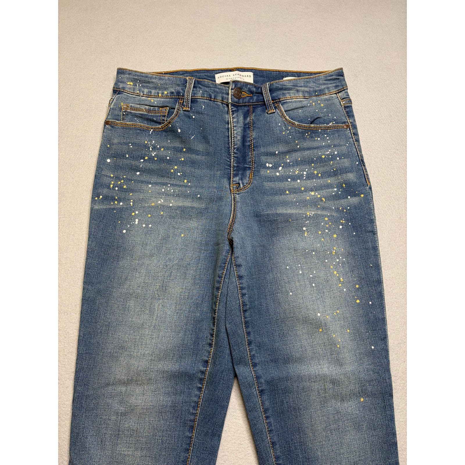 Social Status Social Standard By Sanctuary Skinny Jeans Women’s 6/28 Size 28" / US 6 / IT 42 - 3 Thumbnail