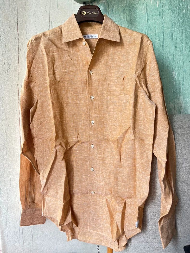 Loro Piana LORO PIANA Linen shirt Size XS / US 0-2 / IT 36-38 - 1 Thumbnail