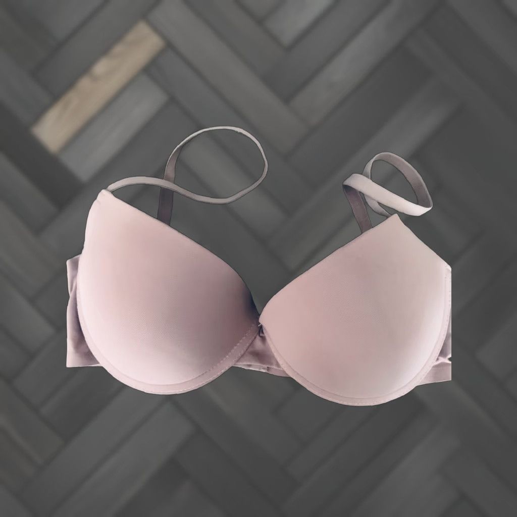 Vince Camuto Vince Camuto Womens Bra 36C Pink Underwired Padded Push Up Adjustable Straps 71222 Ladies Mens Womens Girls Size ONE SIZE - 1 Thumbnail
