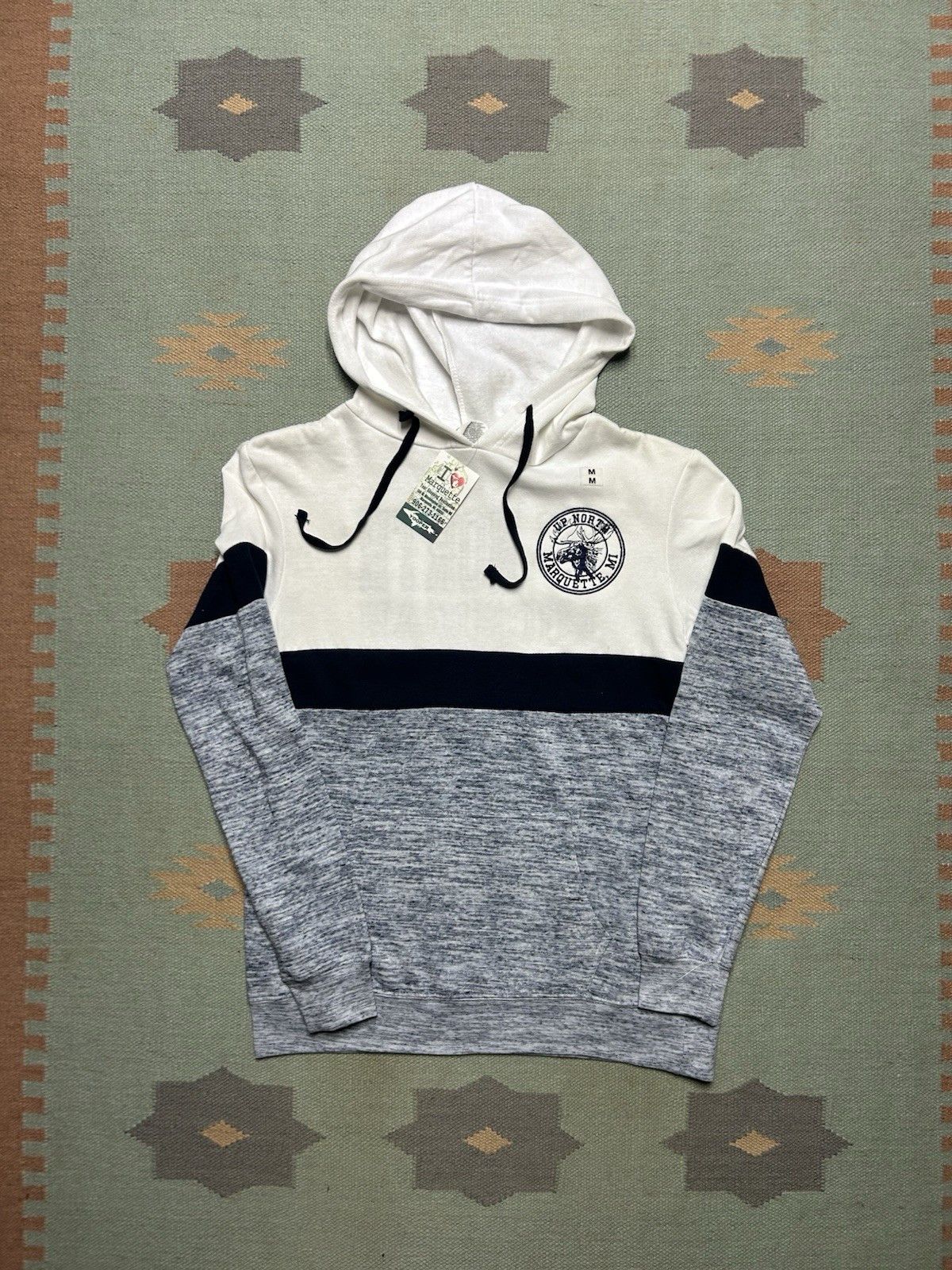 Other NWT hoodie sweatshirt up north Marquette Michigan DEADSTOC M Size US M / EU 48-50 / 2 - 3 Thumbnail