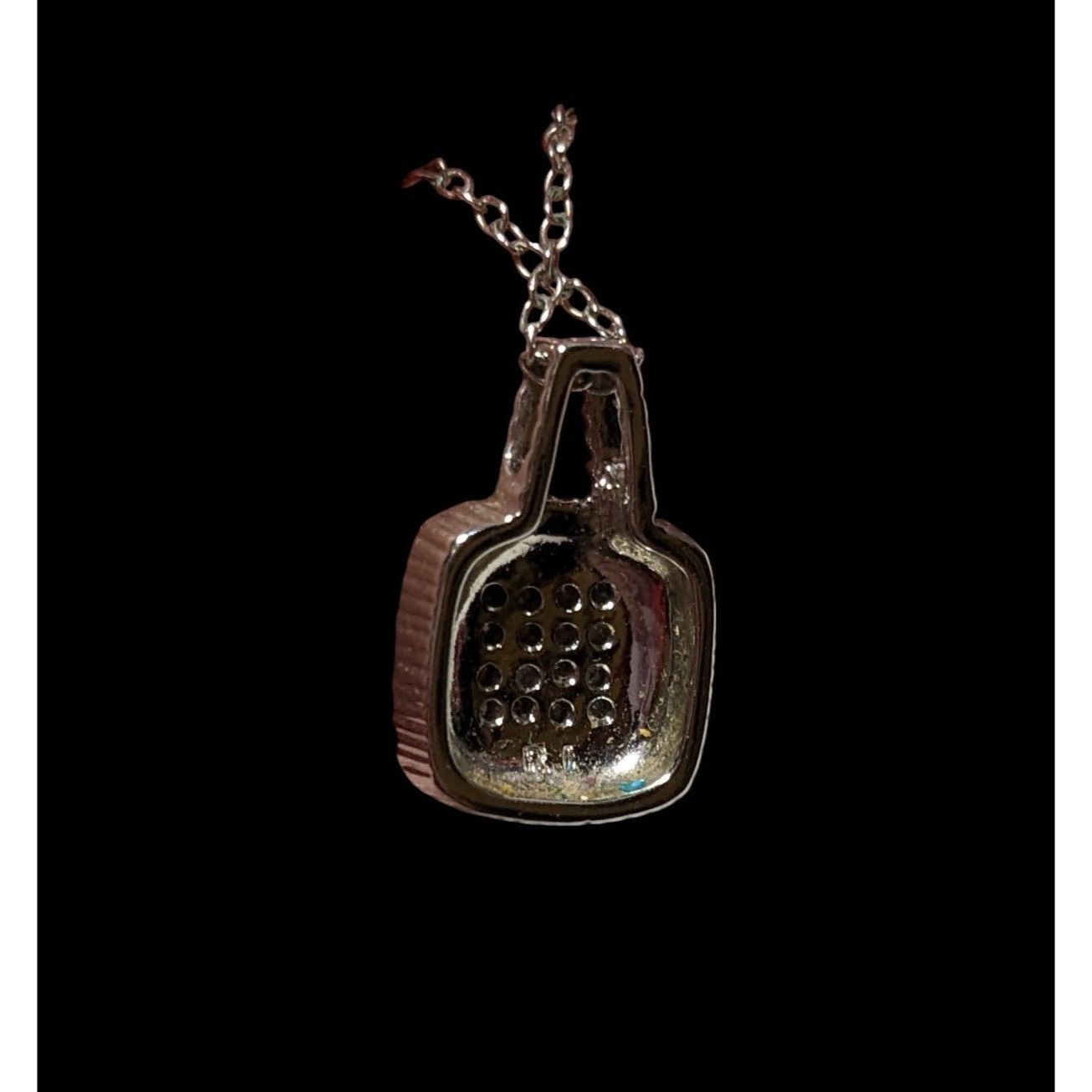 Other Elegant Glam Silver Gemmed Pendant Necklace Size ONE SIZE - 3 Thumbnail