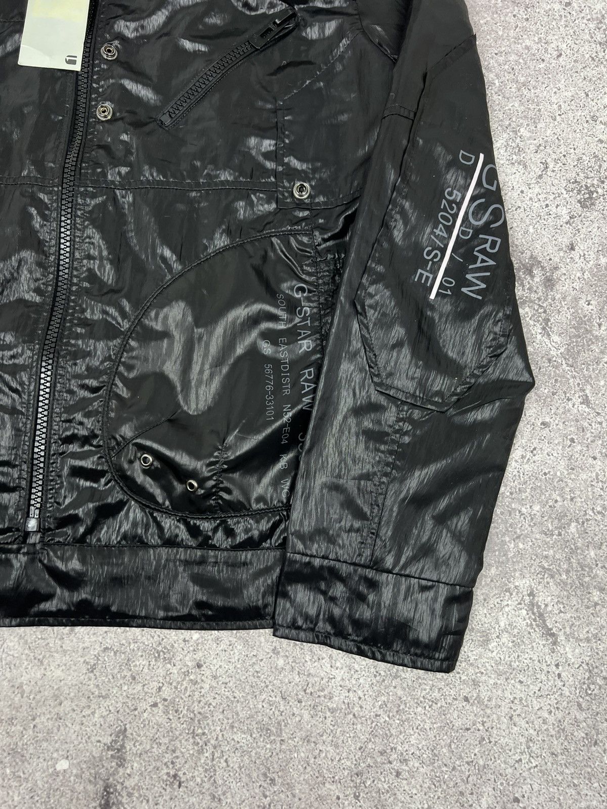 G-Star NWT G-Star Nylon Biker Jacket Size US L / EU 52-54 / 3 - 6 Thumbnail