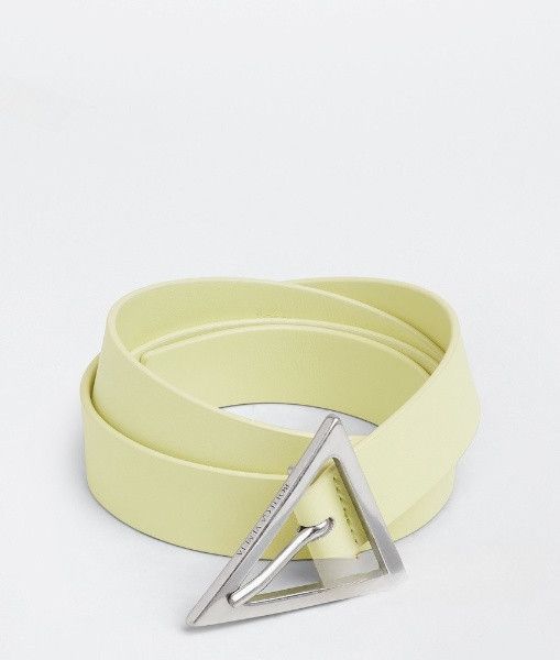Bottega Veneta o1bcso1str0824 Size : 105 / Triangle Belt in Light Yellow Size 40 - 1 Preview