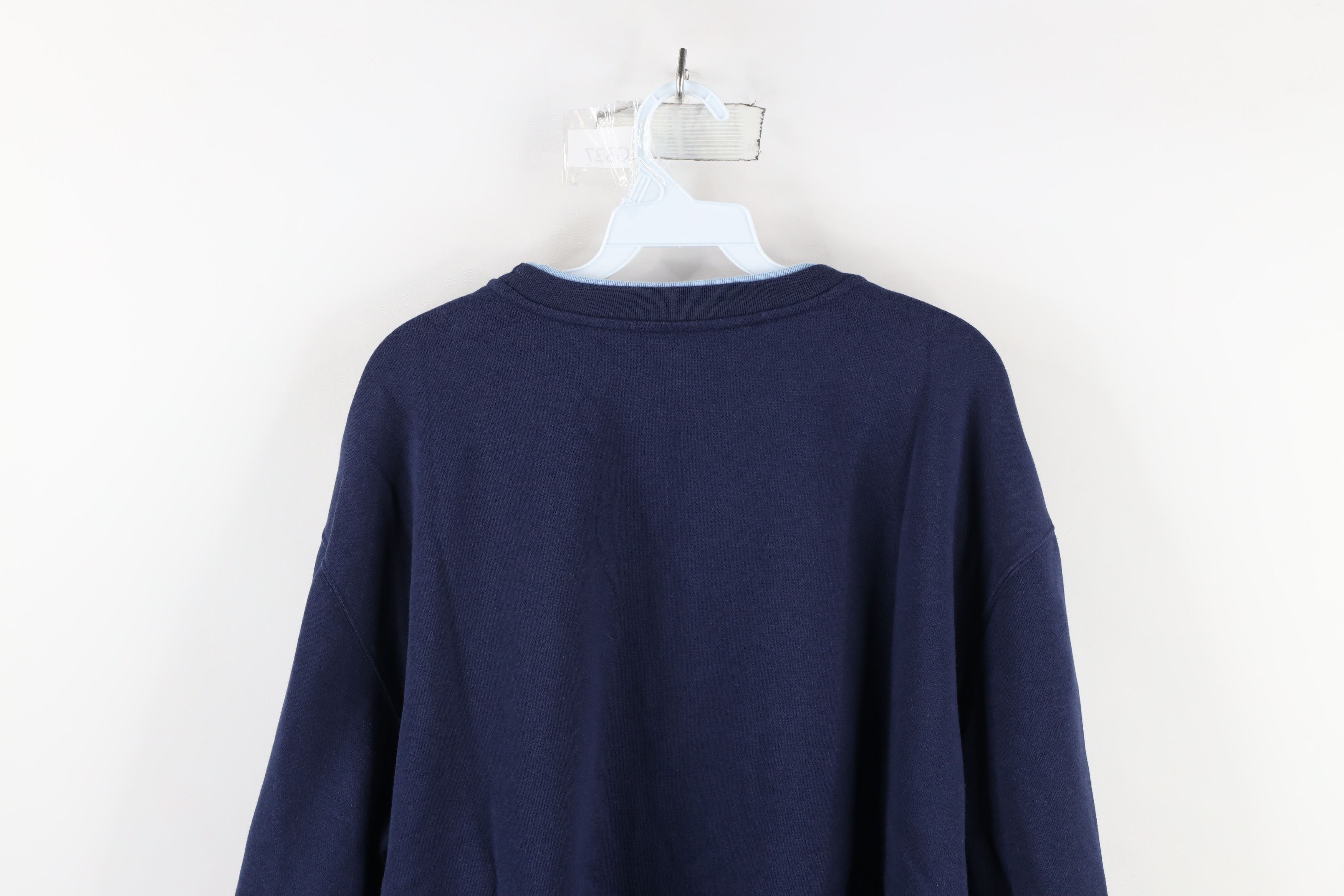 Coca Cola × Vintage Vintage 90s Coca Cola Out Crewneck Sweatshirt Navy Blue Size XL / US 12-14 / IT 48-50 - 10 Thumbnail