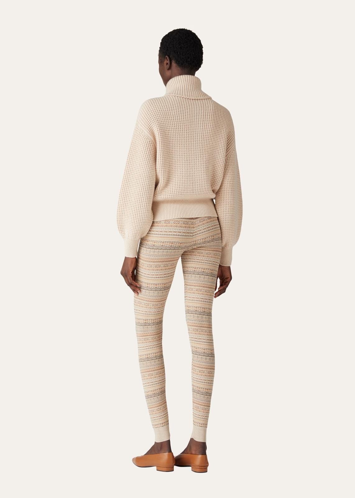 Loro Piana o1srvl11e0824 Yamba High Neck Bomber Jacket in Beige Size XXL / US 16-18 / IT 52-54 - 5 Thumbnail