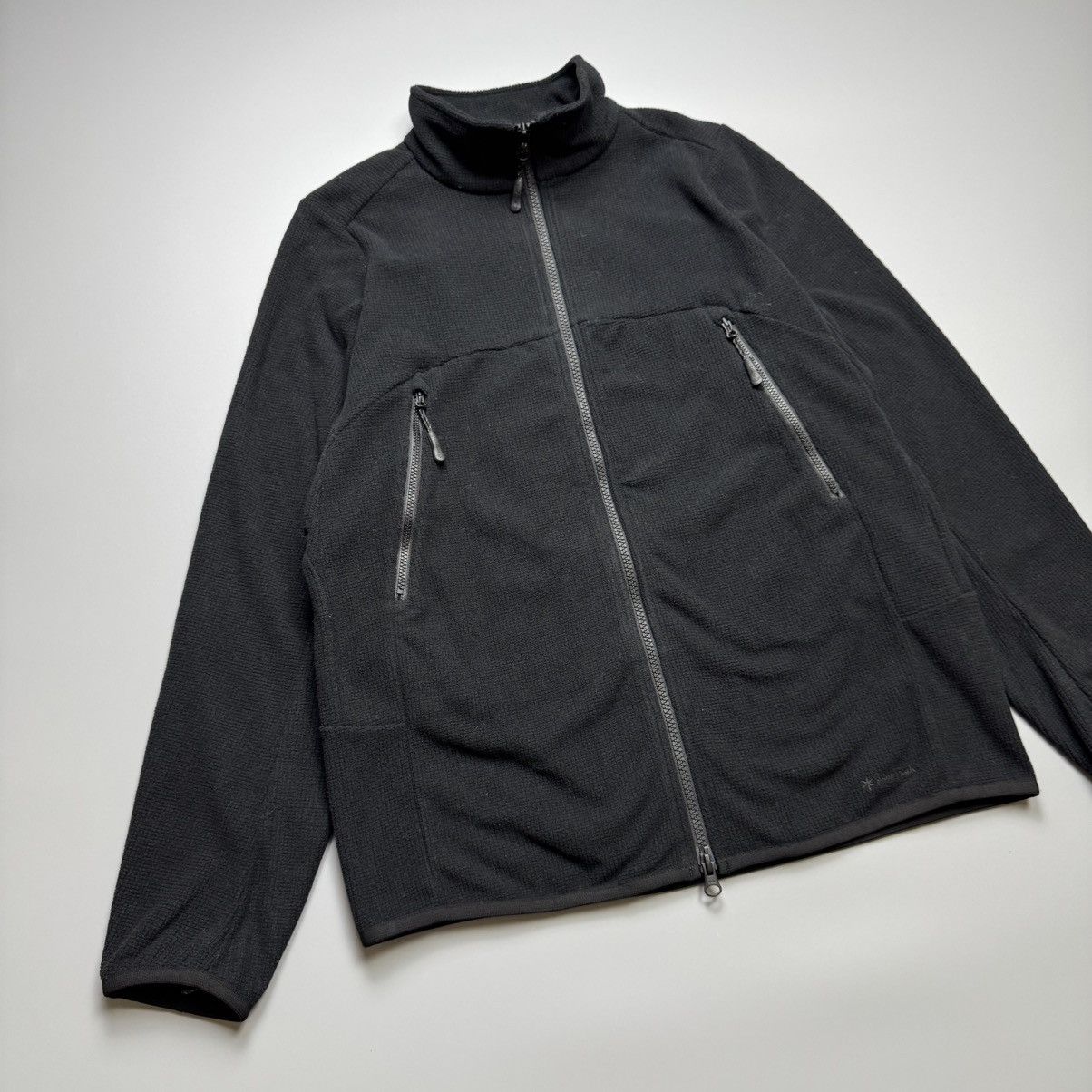 Snow Peak Snow Peak - Grid Micro Fleece Black Jacket Size US S / EU 44-46 / 1 - 5 Thumbnail