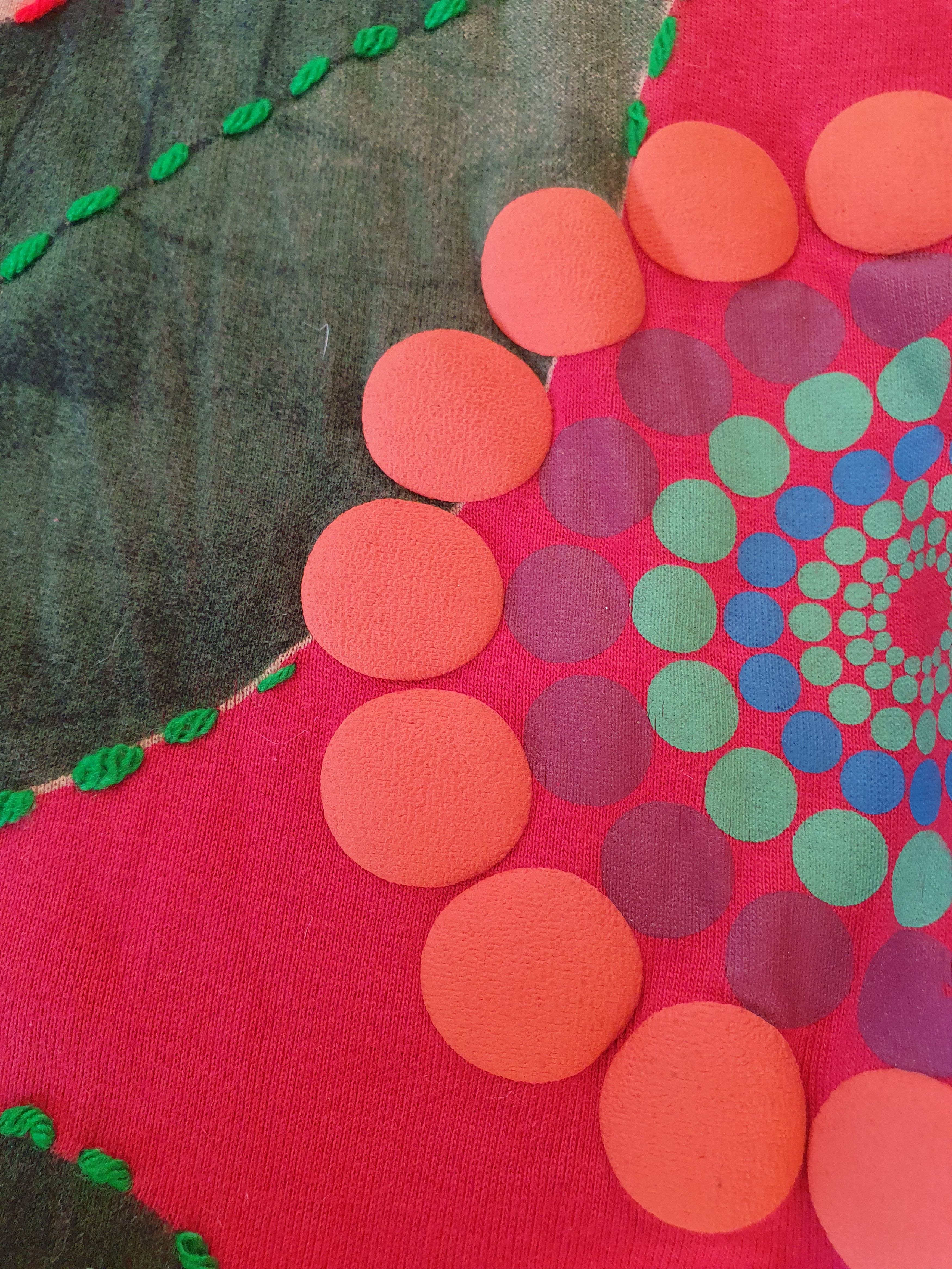 Desigual Desigual Floral Multicolour Top Thin Sweater sz M Size M / US 6-8 / IT 42-44 - 7 Thumbnail