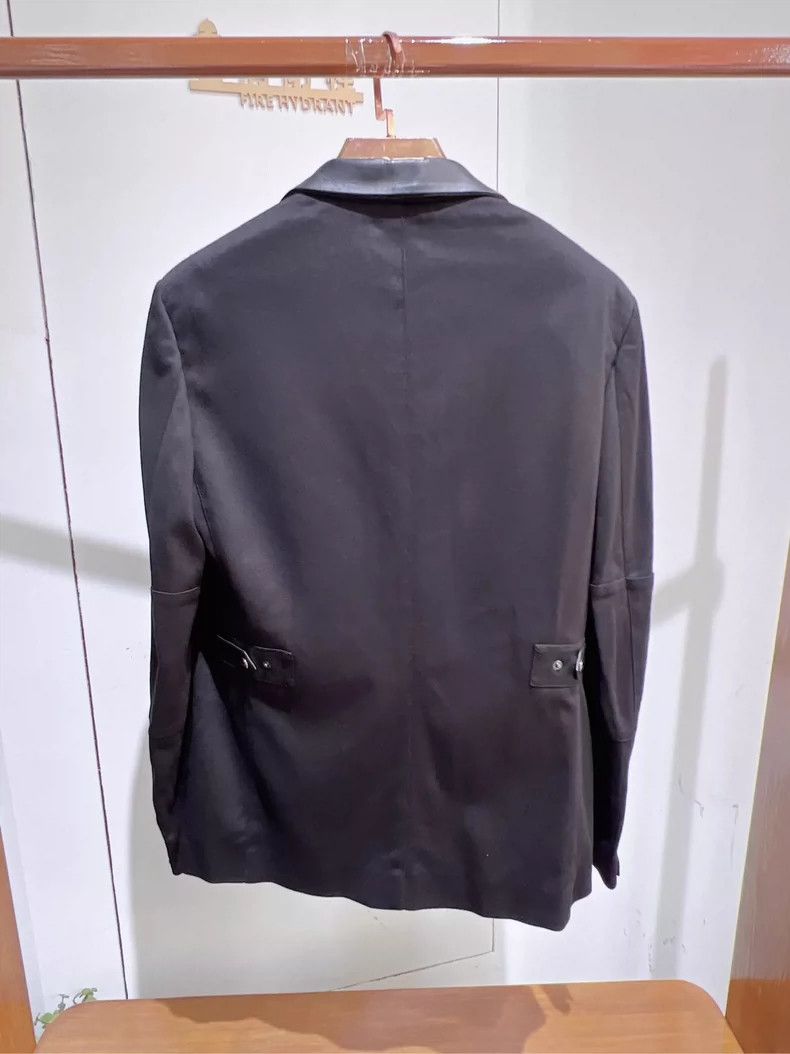 Versace Versace Black cotton leather trim Size US M / EU 48-50 / 2 - 2 Thumbnail
