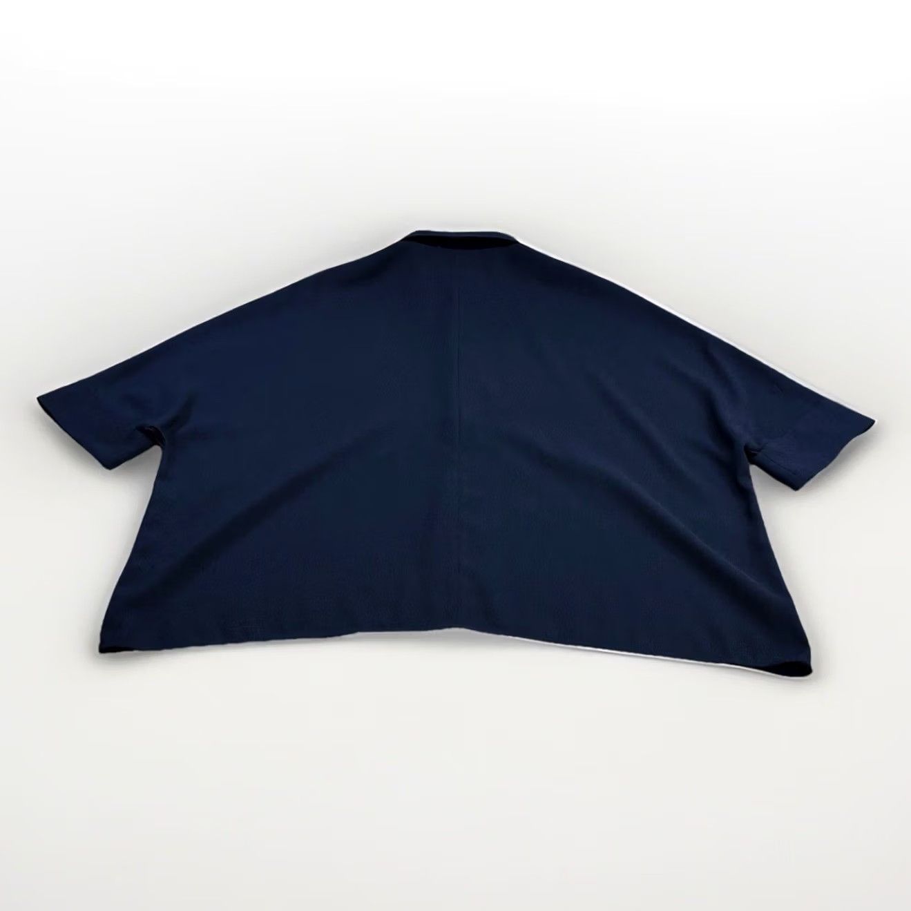 Vintage East lifestyle Oversized Top Medium Navy Short Sleeve Women’s Oversized Boxy Top M Navy Blue Size M / US 6-8 / IT 42-44 - 2 Thumbnail