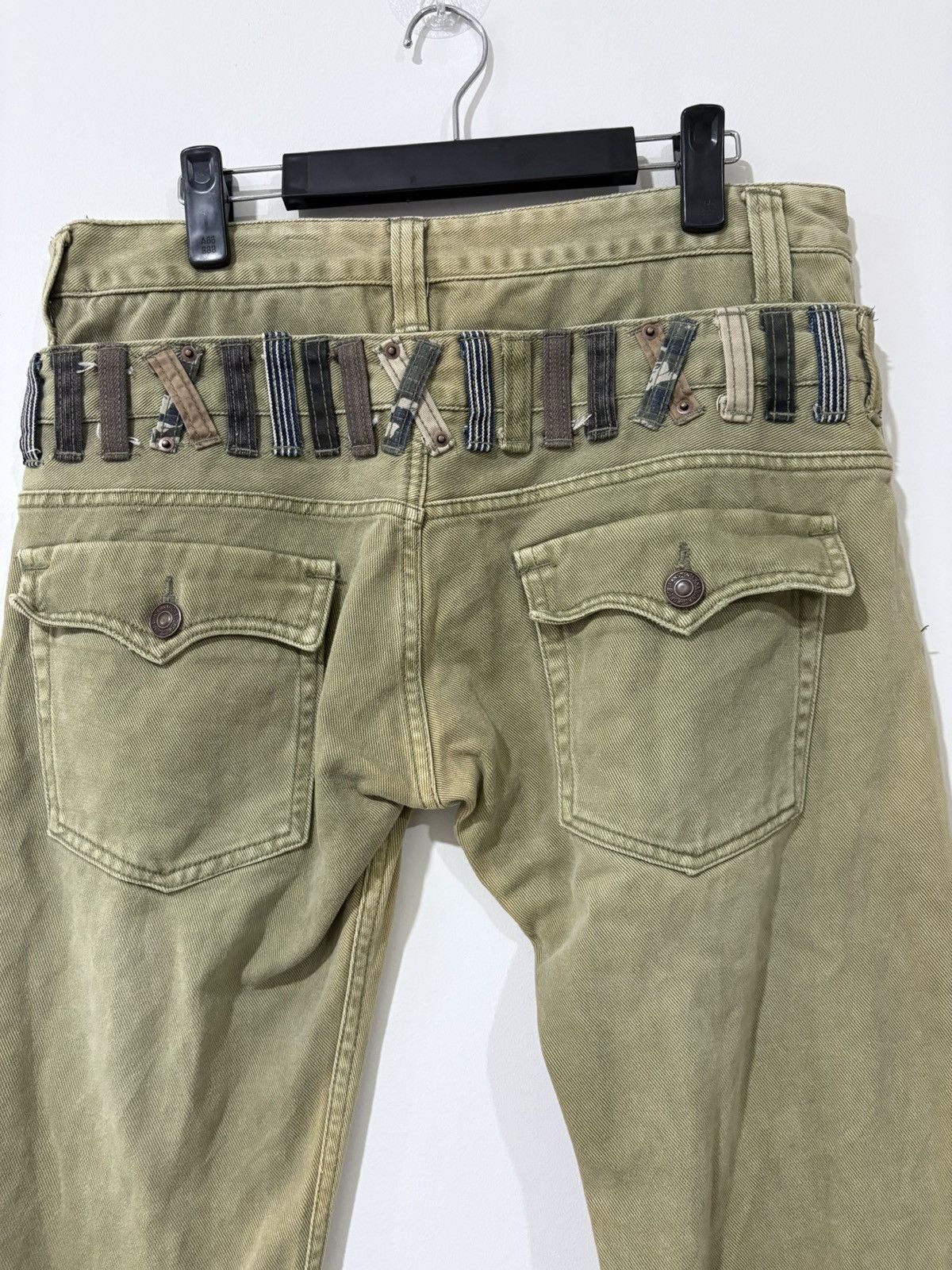 Seditionaries JAPANESE BRAND DOMINATE JEANS DOUBLE WAIST Size US 34 / EU 50 - 6 Thumbnail