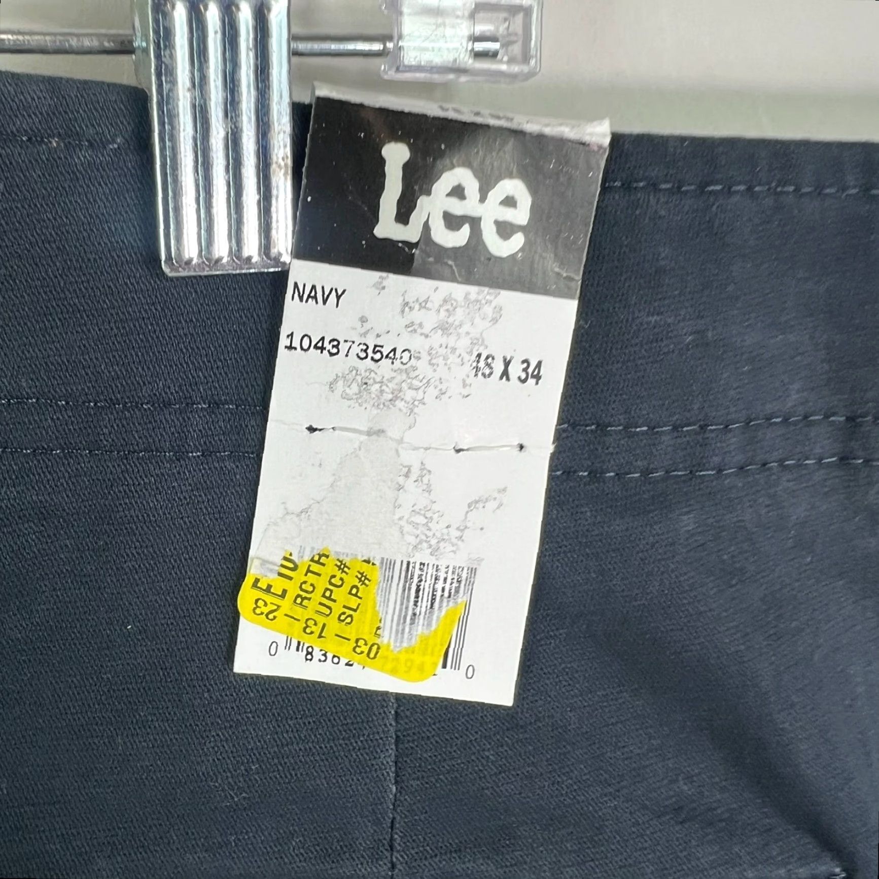 Lee Lee Extreme Comfort Straight Pants Mens Size 48x34 Blue Relaxed Fit Casual Workwear Size US 32 / EU 48 - 4 Thumbnail