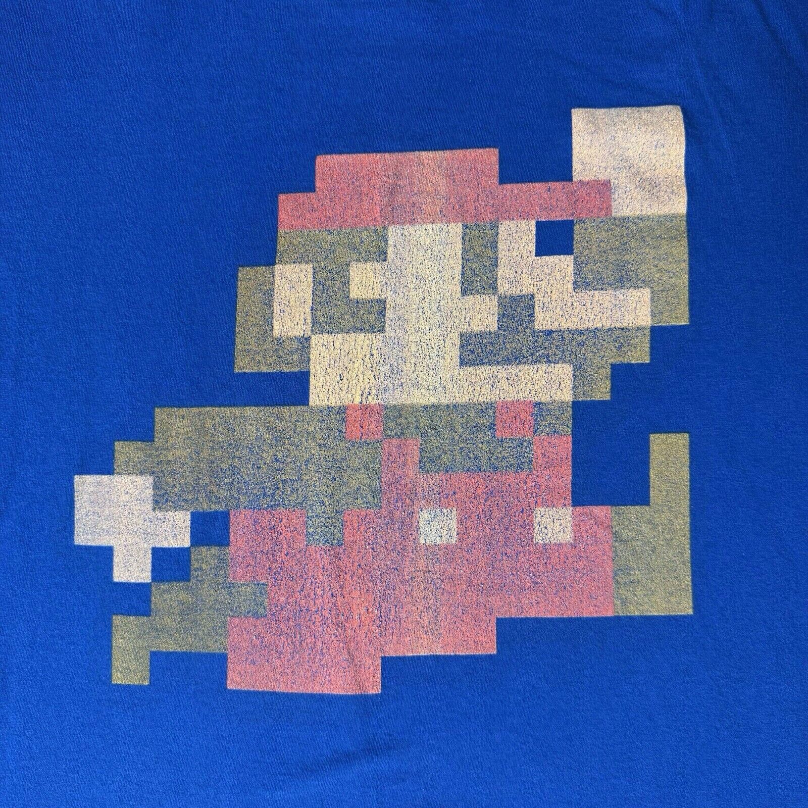 Nintendo Vtg Fruit of the Loom Super Mario T-Shirt Nintendo Men’s 2XL Size US XXL / EU 58 / 5 - 2 Thumbnail