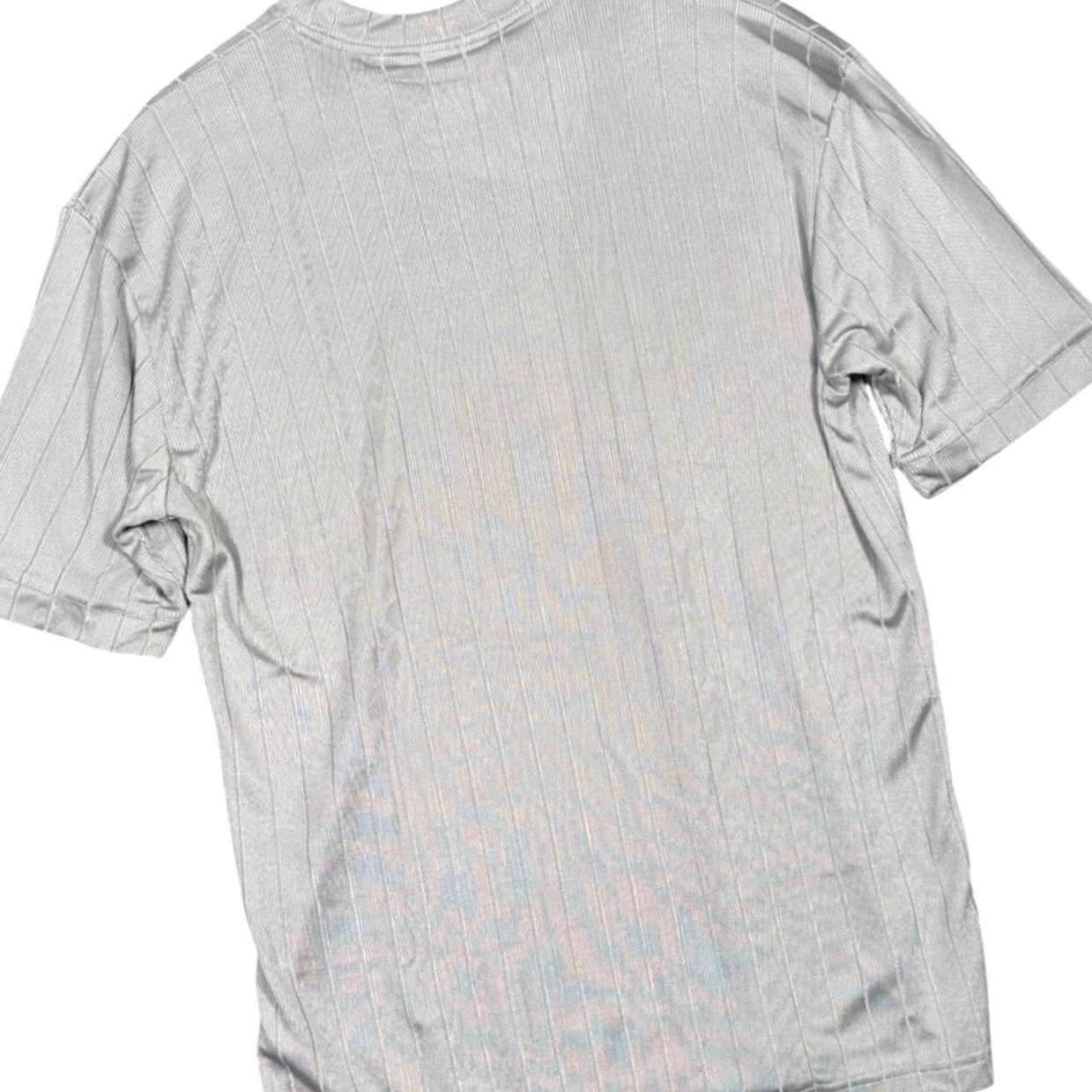 Vintage Irvine Park Mens Gray Vertical Stripe Short Sleeve T-Shirt L XL Size US L / EU 52-54 / 3 - 4 Thumbnail