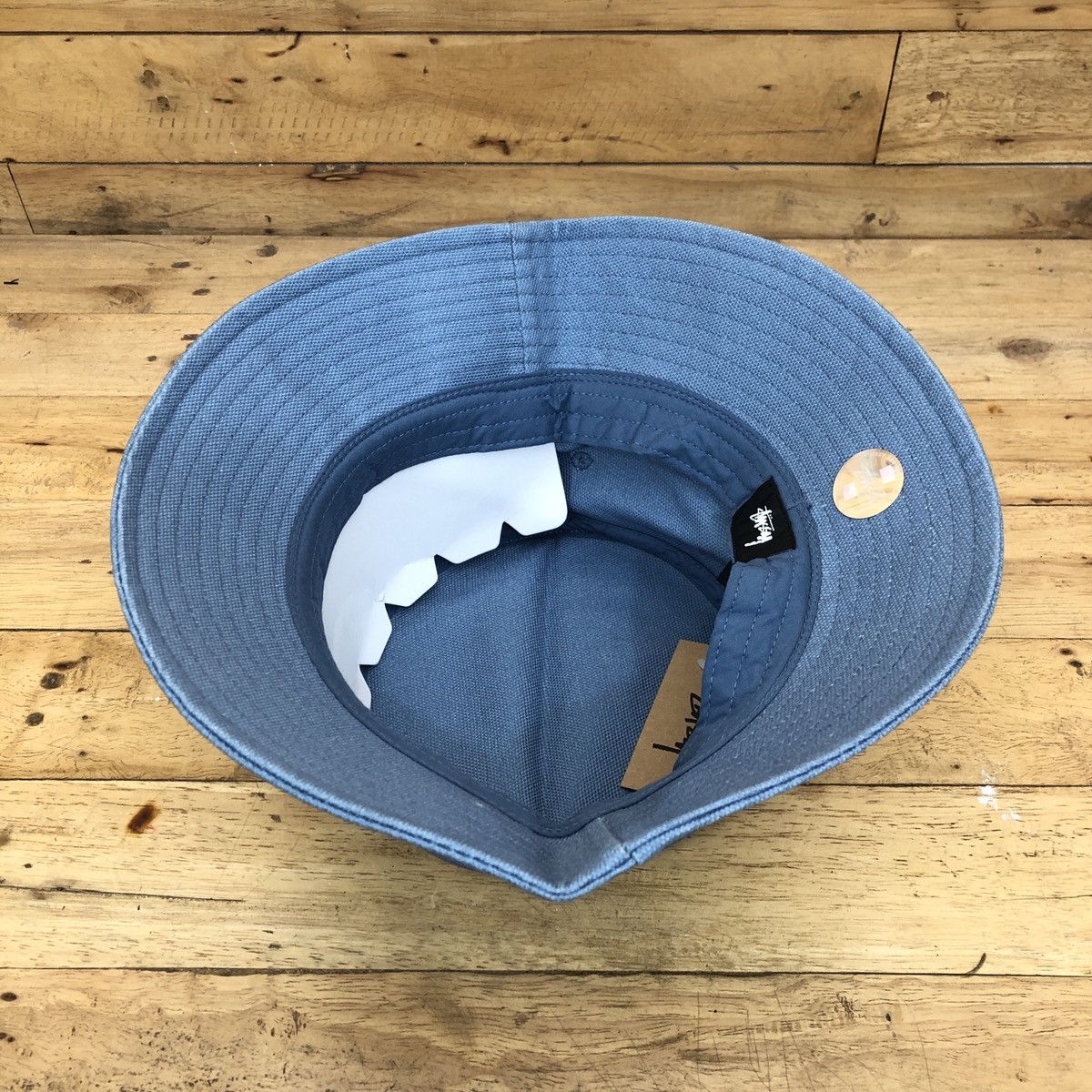 Stussy × Vintage Stussy Canvas Wide Brim Bucket Size ONE SIZE - 3 Thumbnail